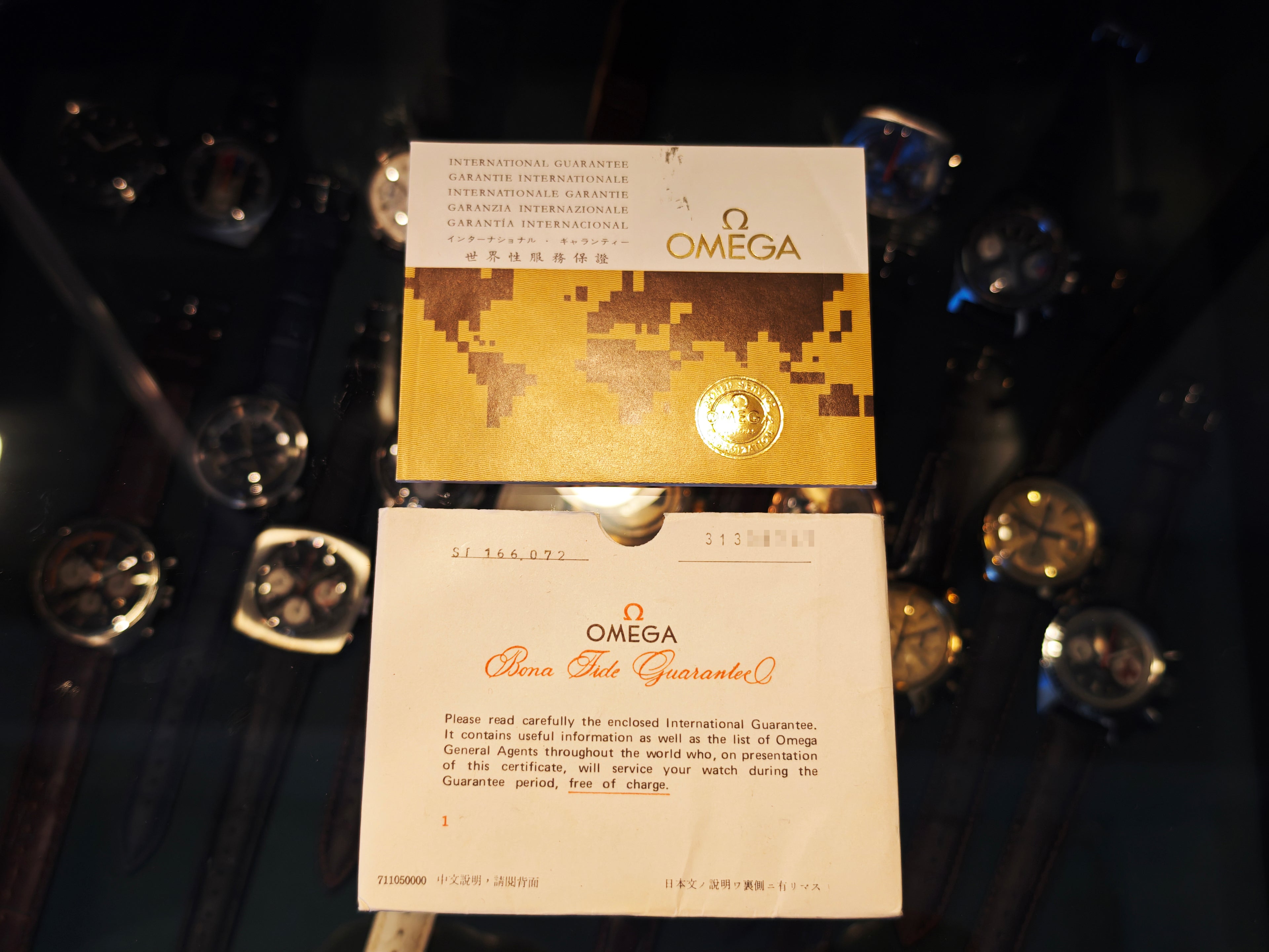 オメガ メモマティック Ref.168.072 / OMEGA MEMOMATIC with Original Paper&Original Box