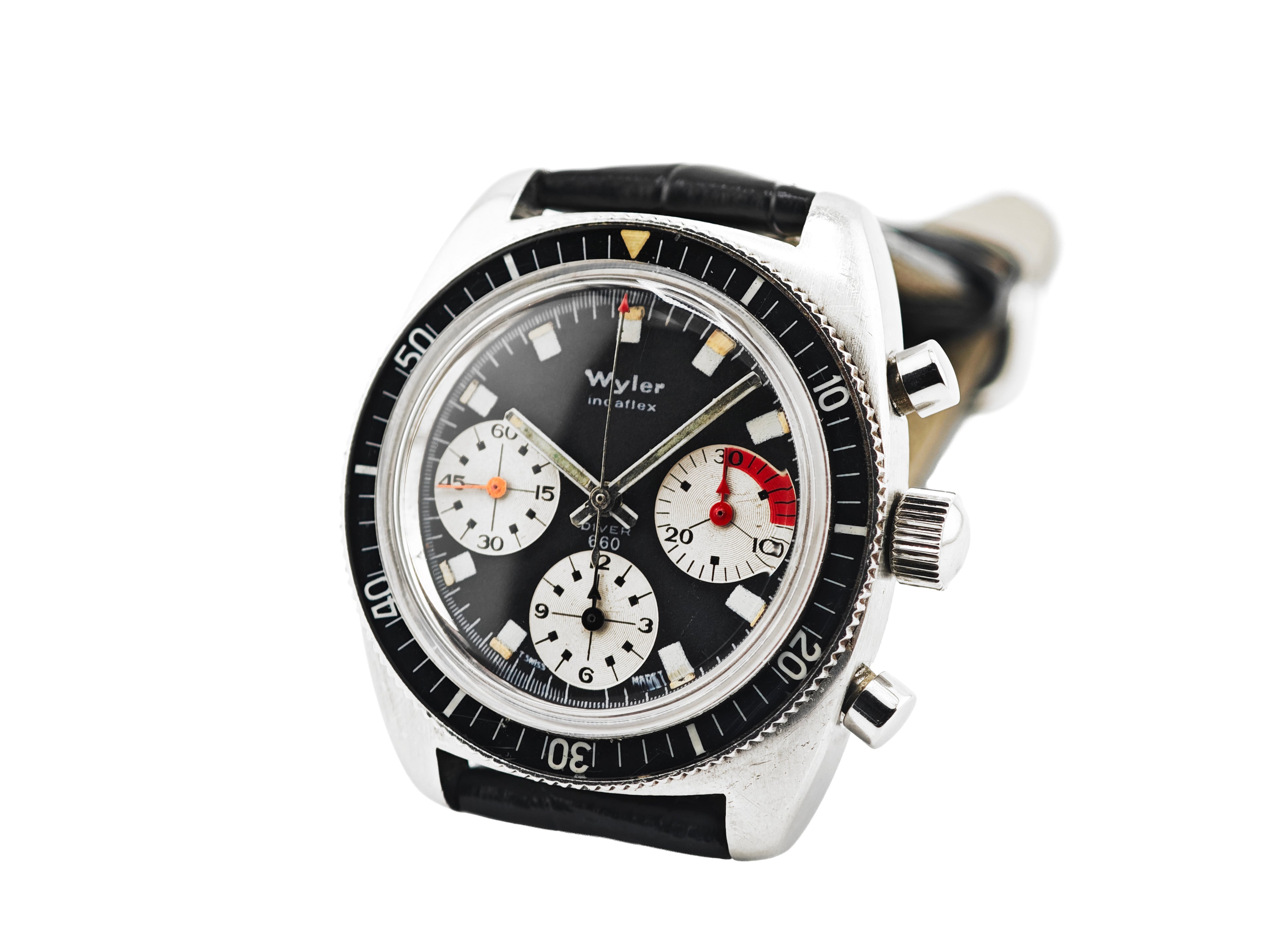 ワイラー ダイバー 660 Cal.Valjoux72c インカフレックス / WYLER Diver 660 Incaflex