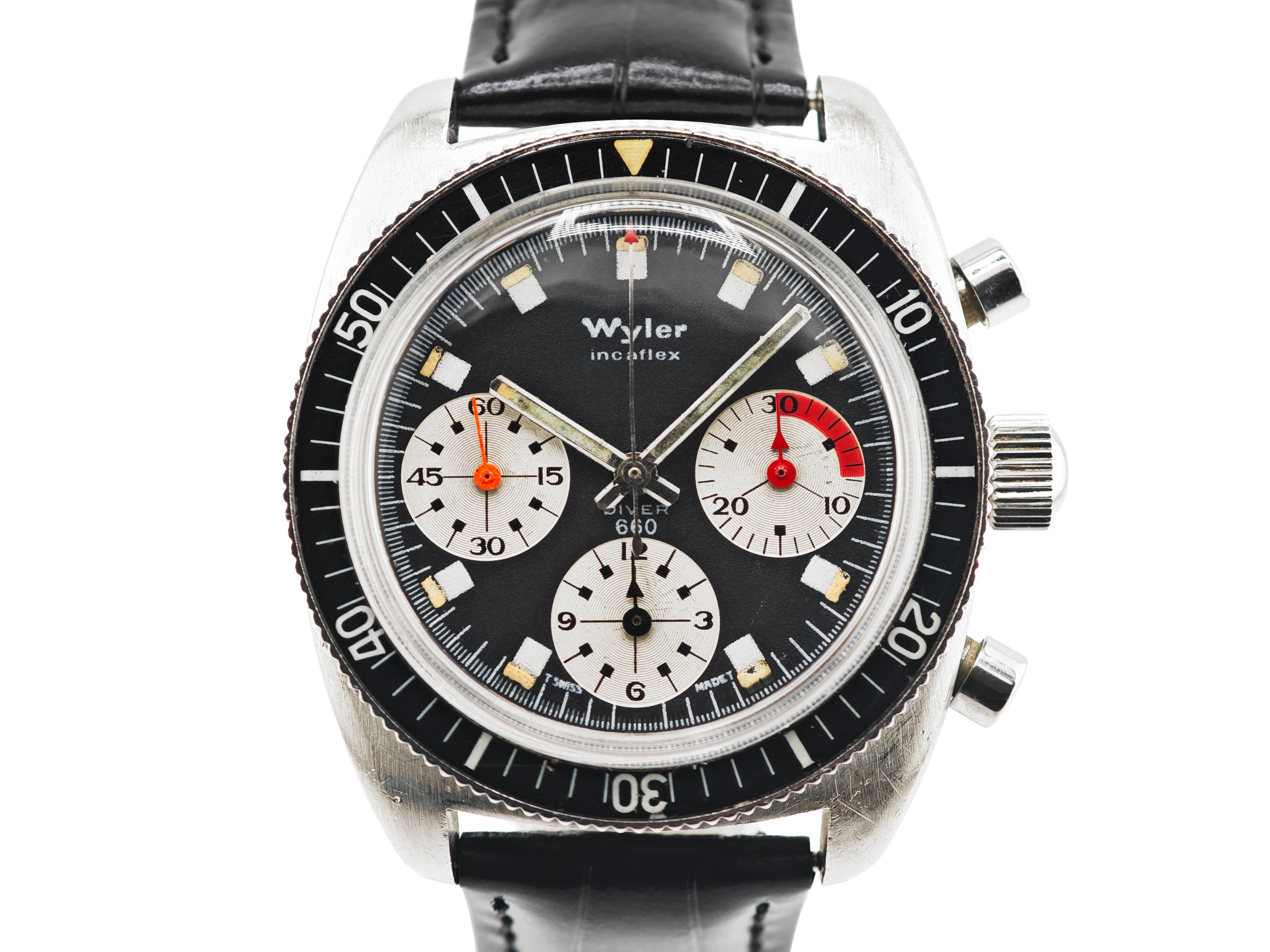 ワイラー ダイバー 660 Cal.Valjoux72c インカフレックス / WYLER Diver 660 Incaflex