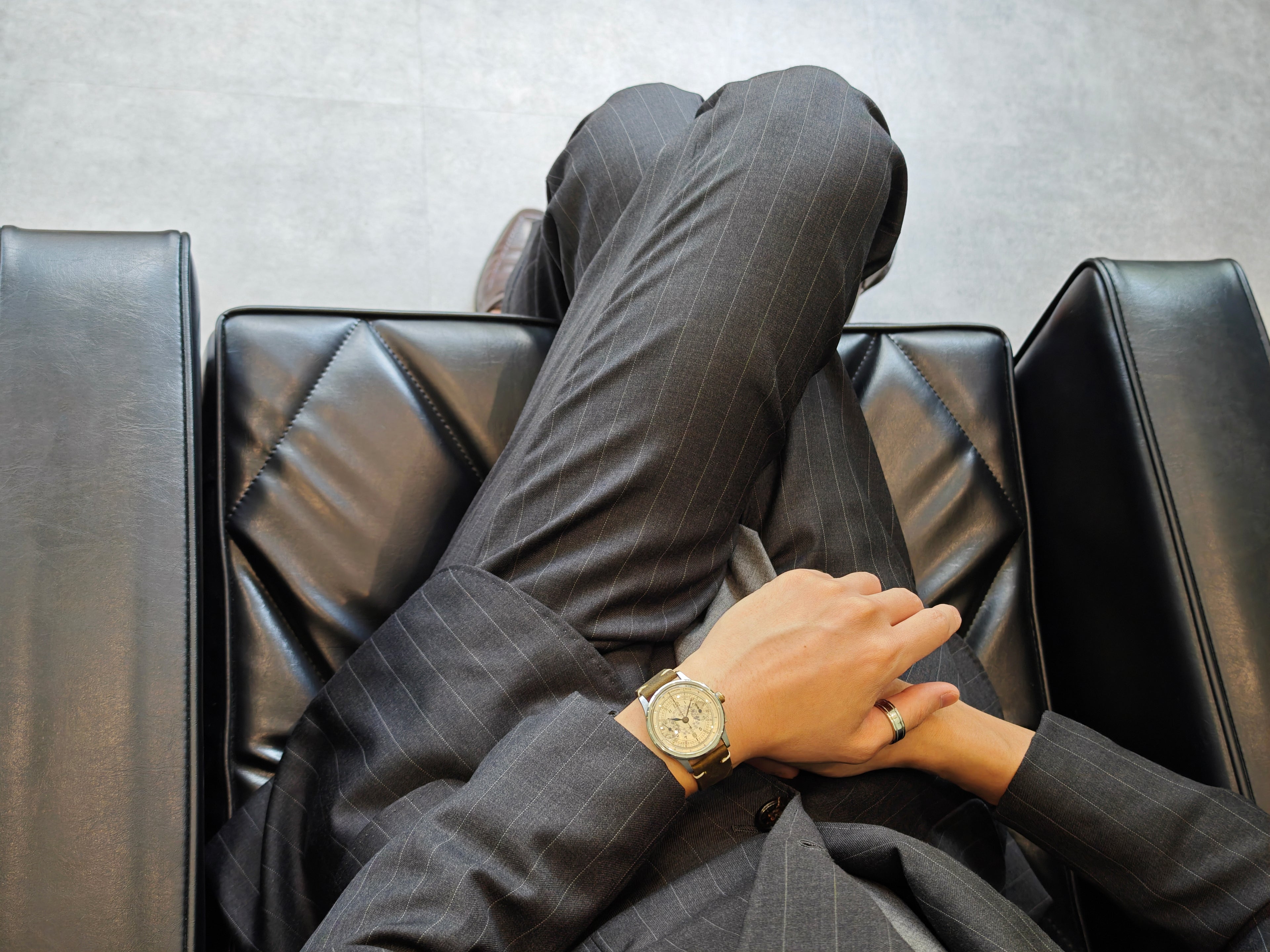 Wyco銘 フライバッククロノ Cal.Landeron 47 / Flyback Chronograph 1940&