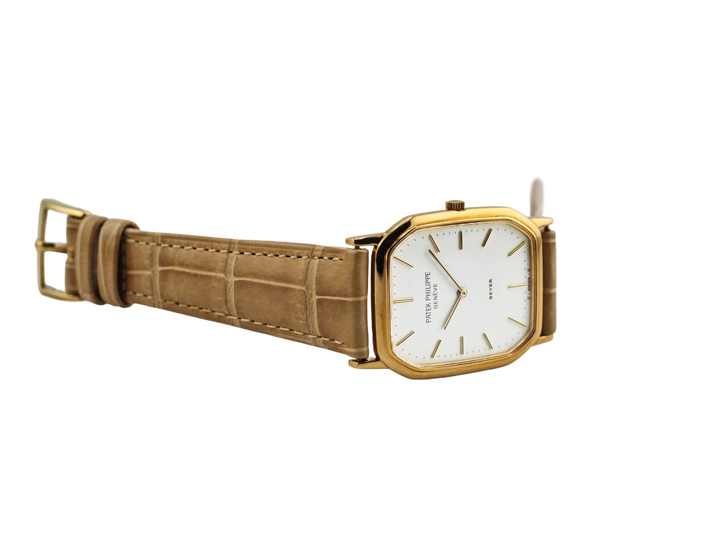 パテックフィリップ ゴンドーロ ベイヤーWネーム / PATEK PHILIPPE Gondolo Cal.177 1985&
