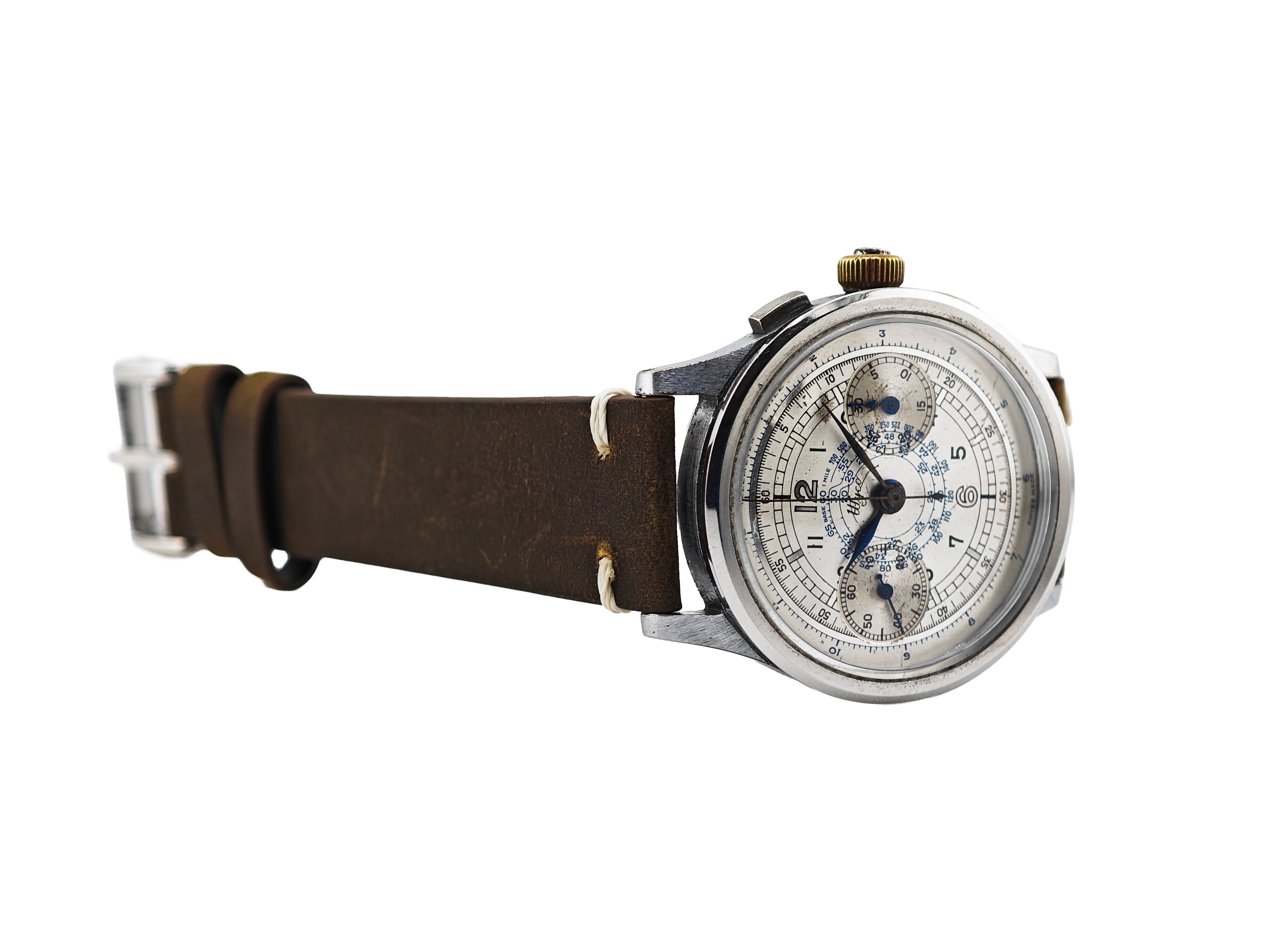 Wyco銘 フライバッククロノ Cal.Landeron 47 / Flyback Chronograph 1940&