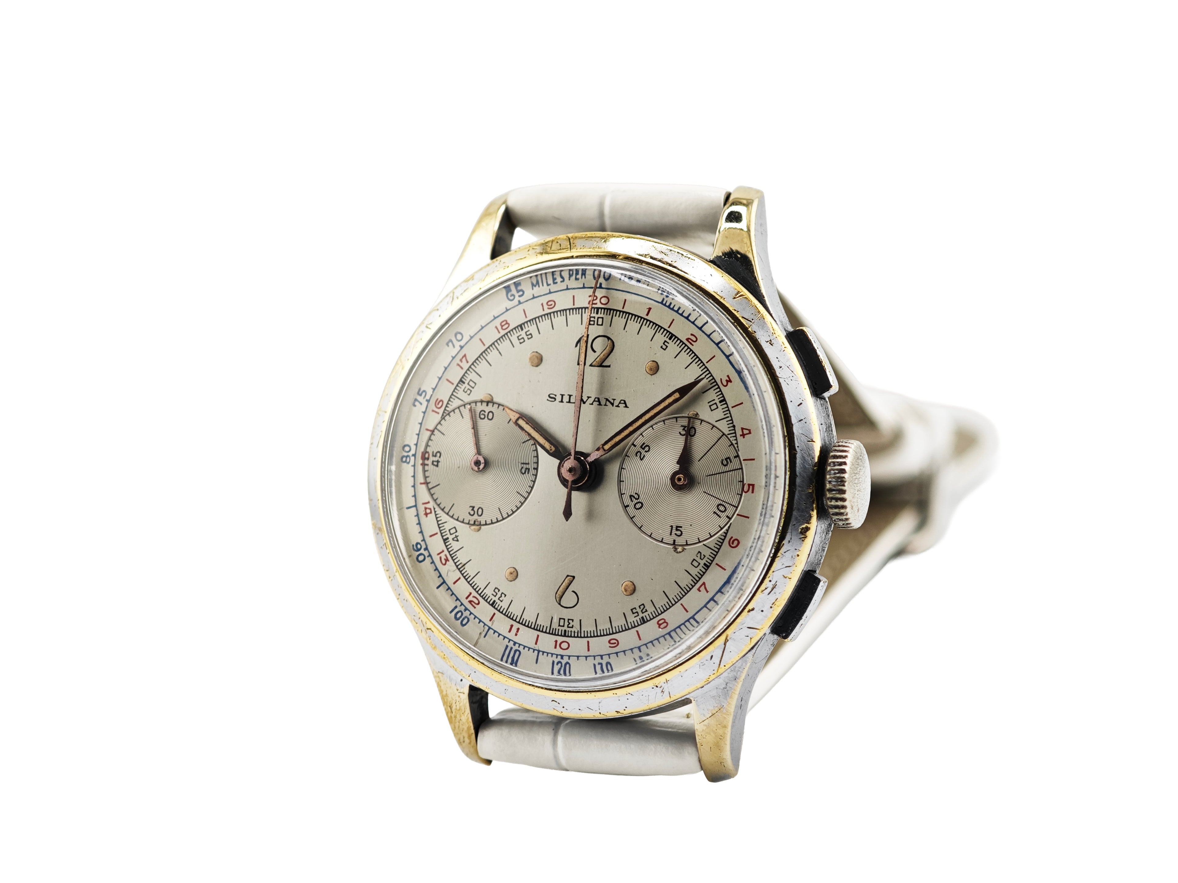 SILVANA ヴィンテージクロノグラフ Cal.Landeron 48 1950&