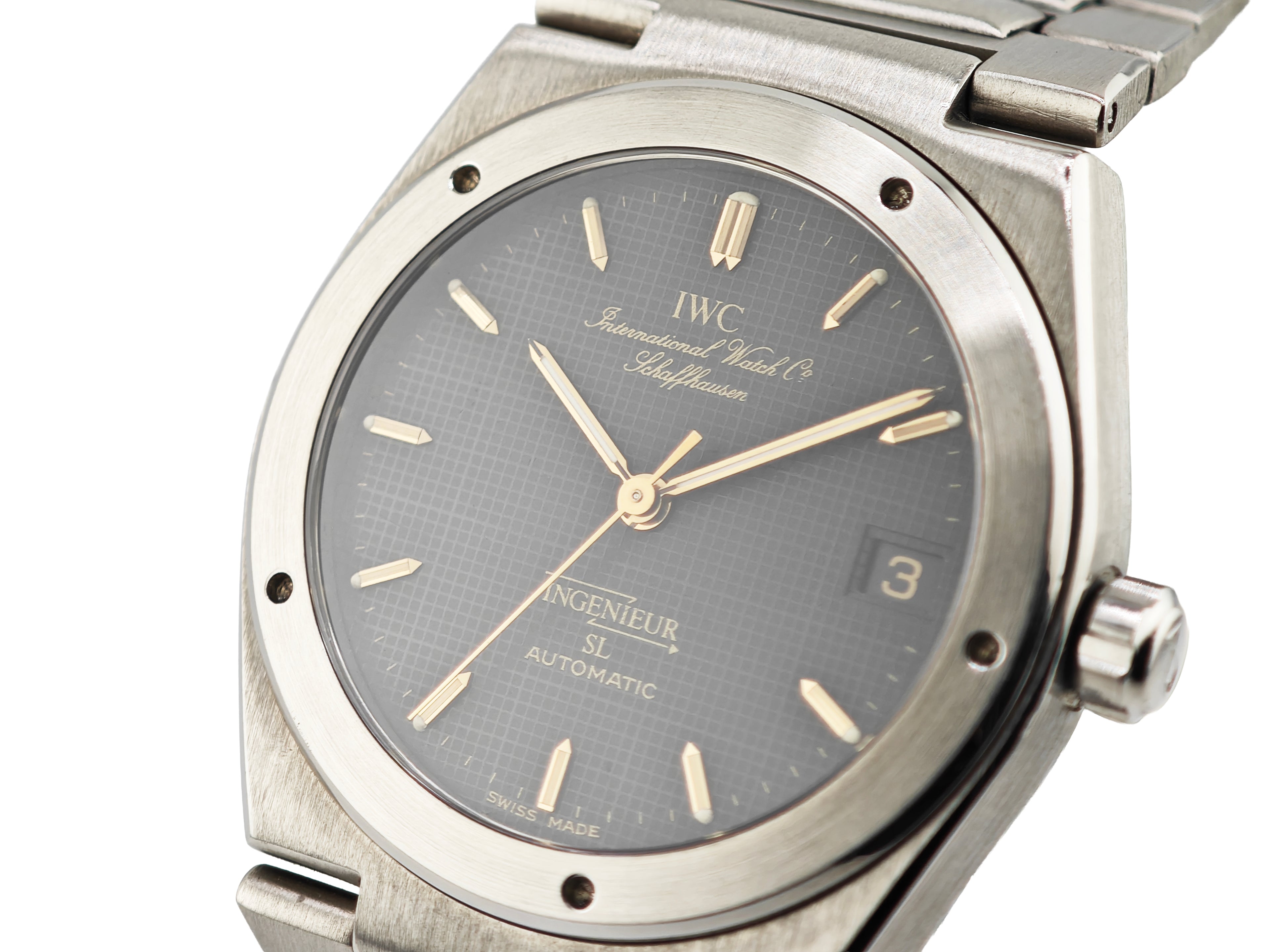 IWC インヂュニア SL Ref.3505-02 / ‘Graph Paper’ SKINNY INGENIEUR SL 1980&