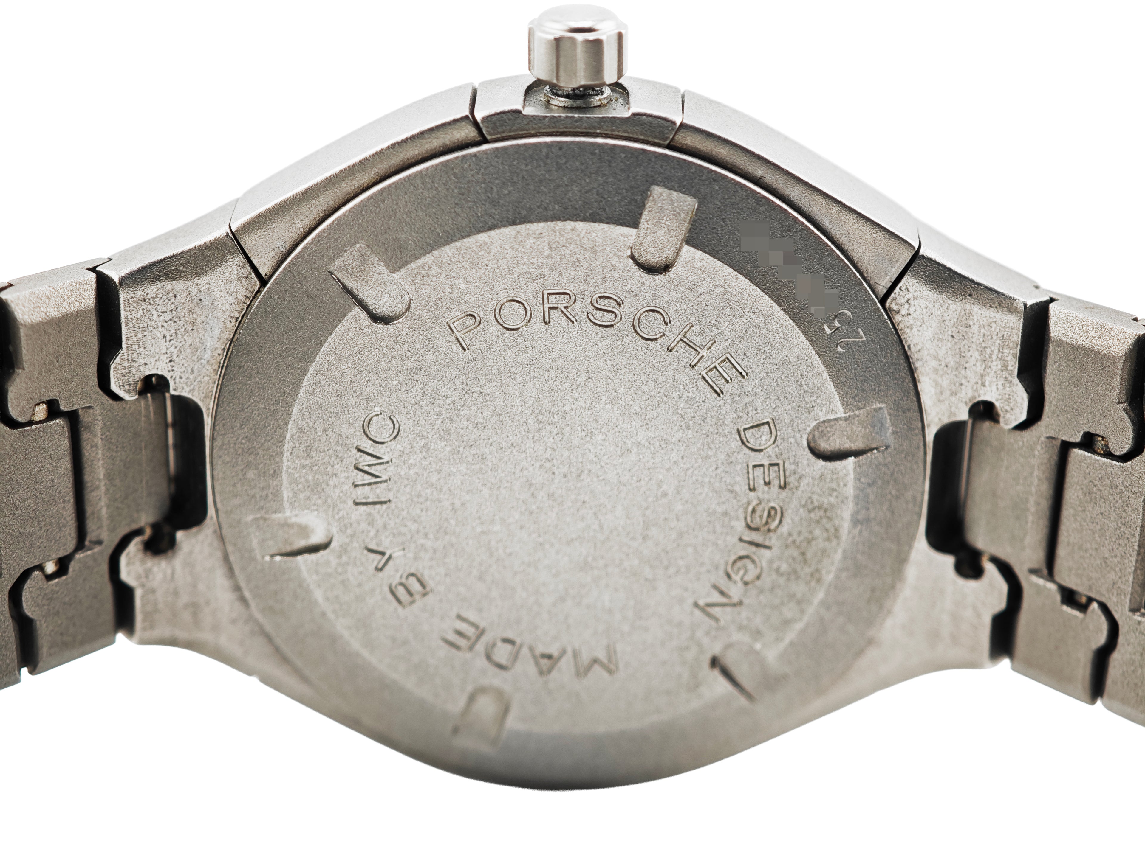 ポルシェデザイン by IWC チタニウムクロノグラフ ムーンフェイズ Ref.IW374201