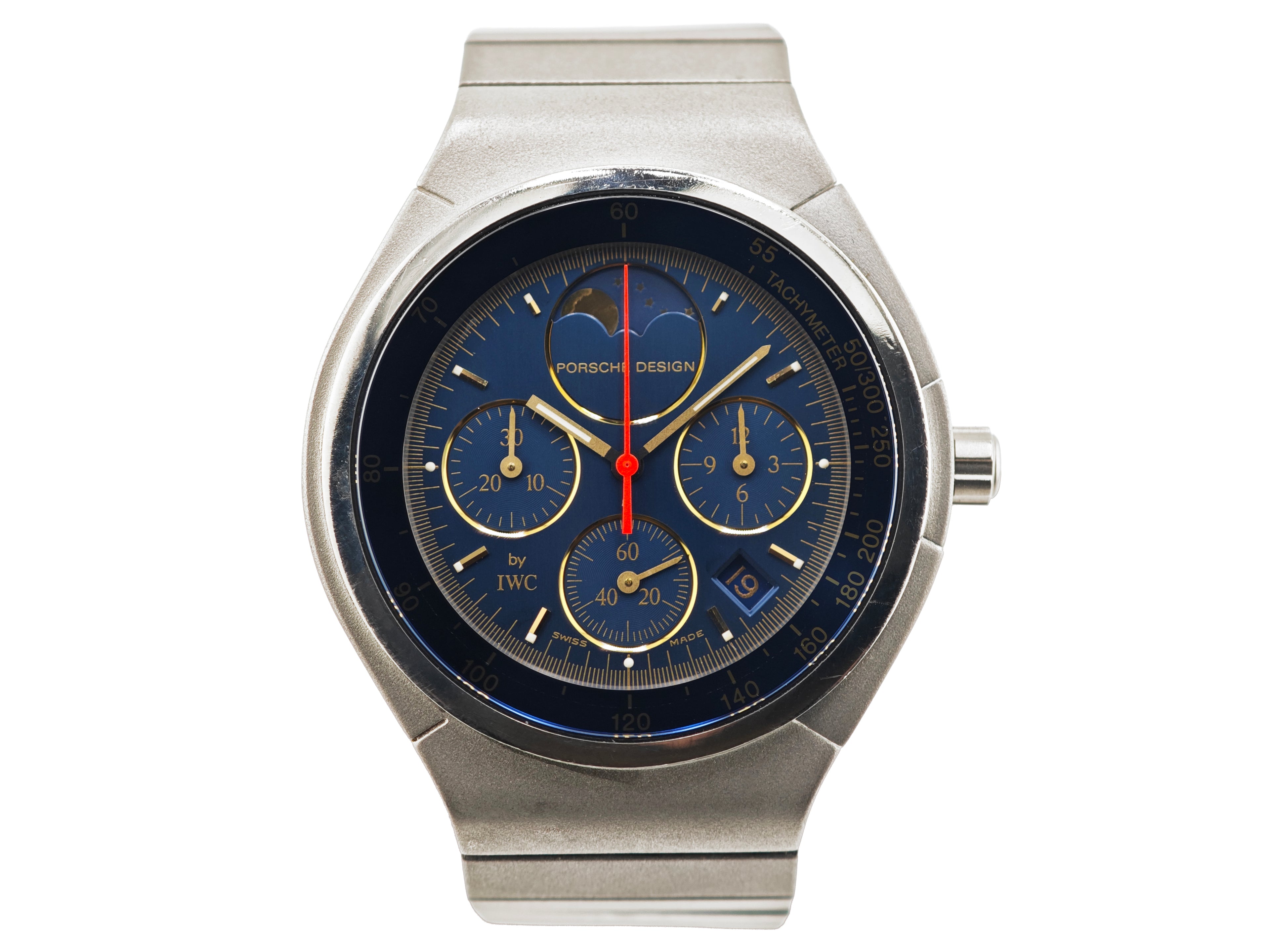 ポルシェデザイン by IWC チタニウムクロノグラフ ムーンフェイズ Ref.IW374201