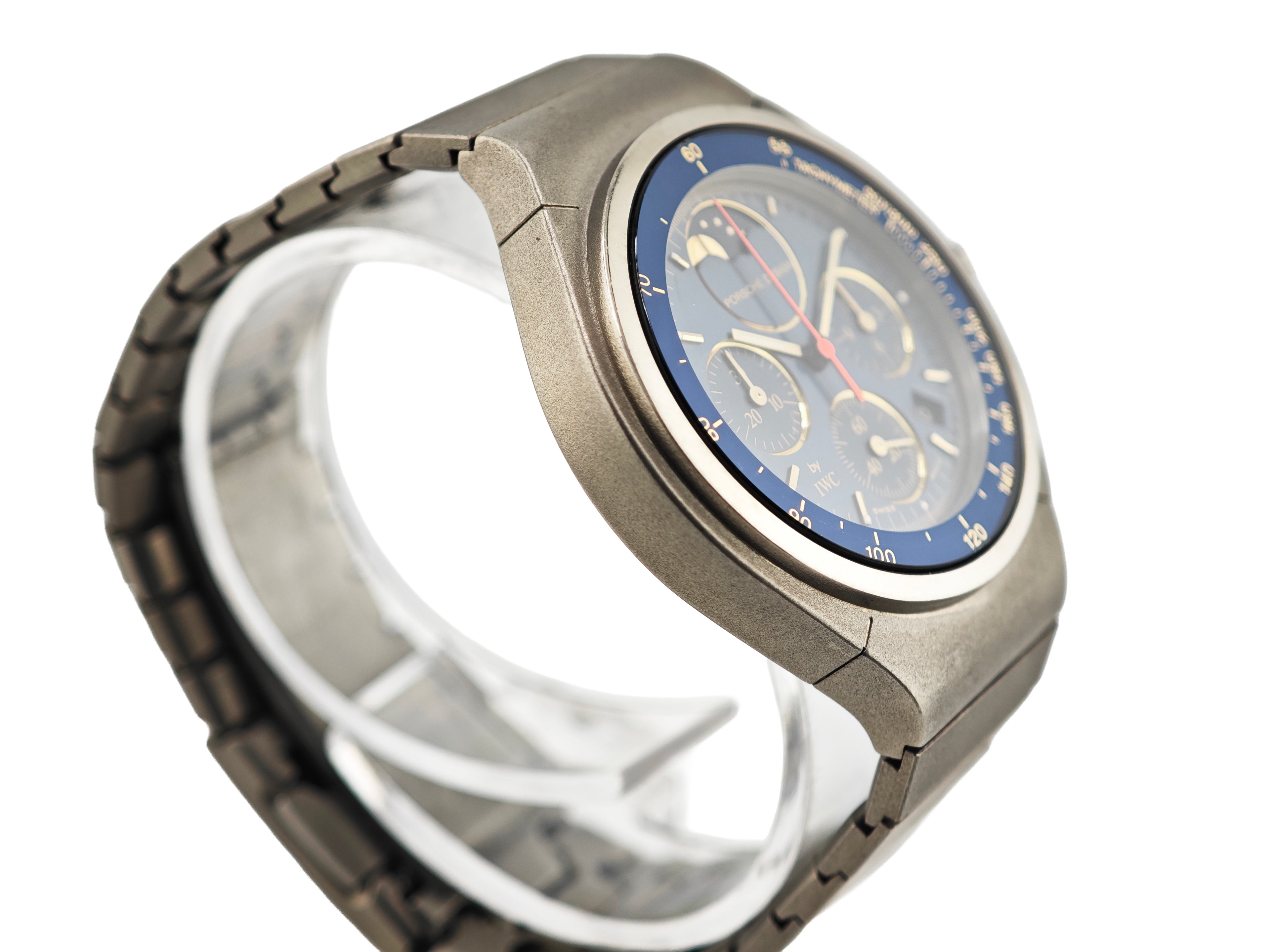 ポルシェデザイン by IWC チタニウムクロノグラフ ムーンフェイズ Ref.IW374201