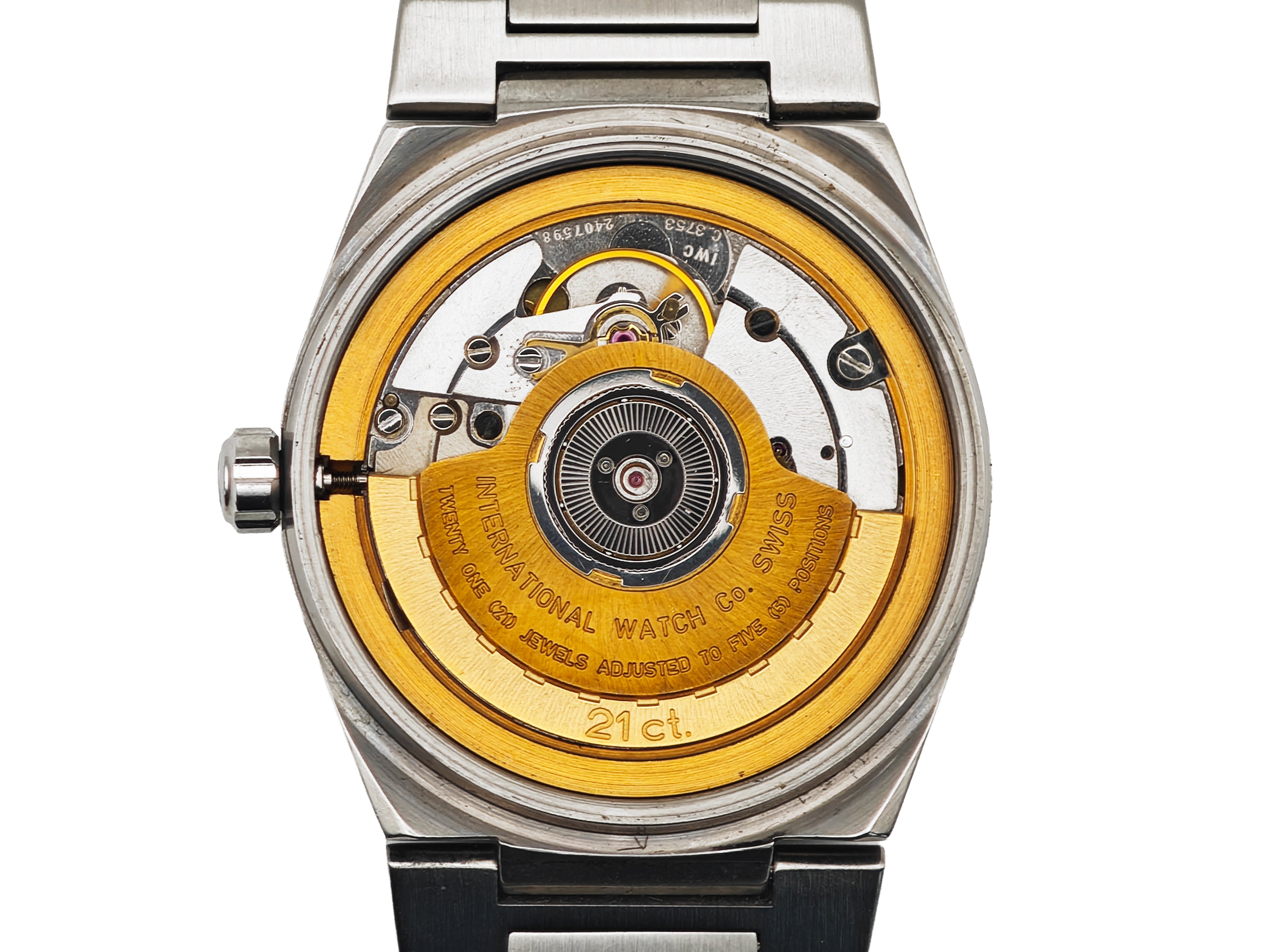 IWC インヂュニア SL Ref.3505-02 / ‘Graph Paper’ SKINNY INGENIEUR SL 1980&