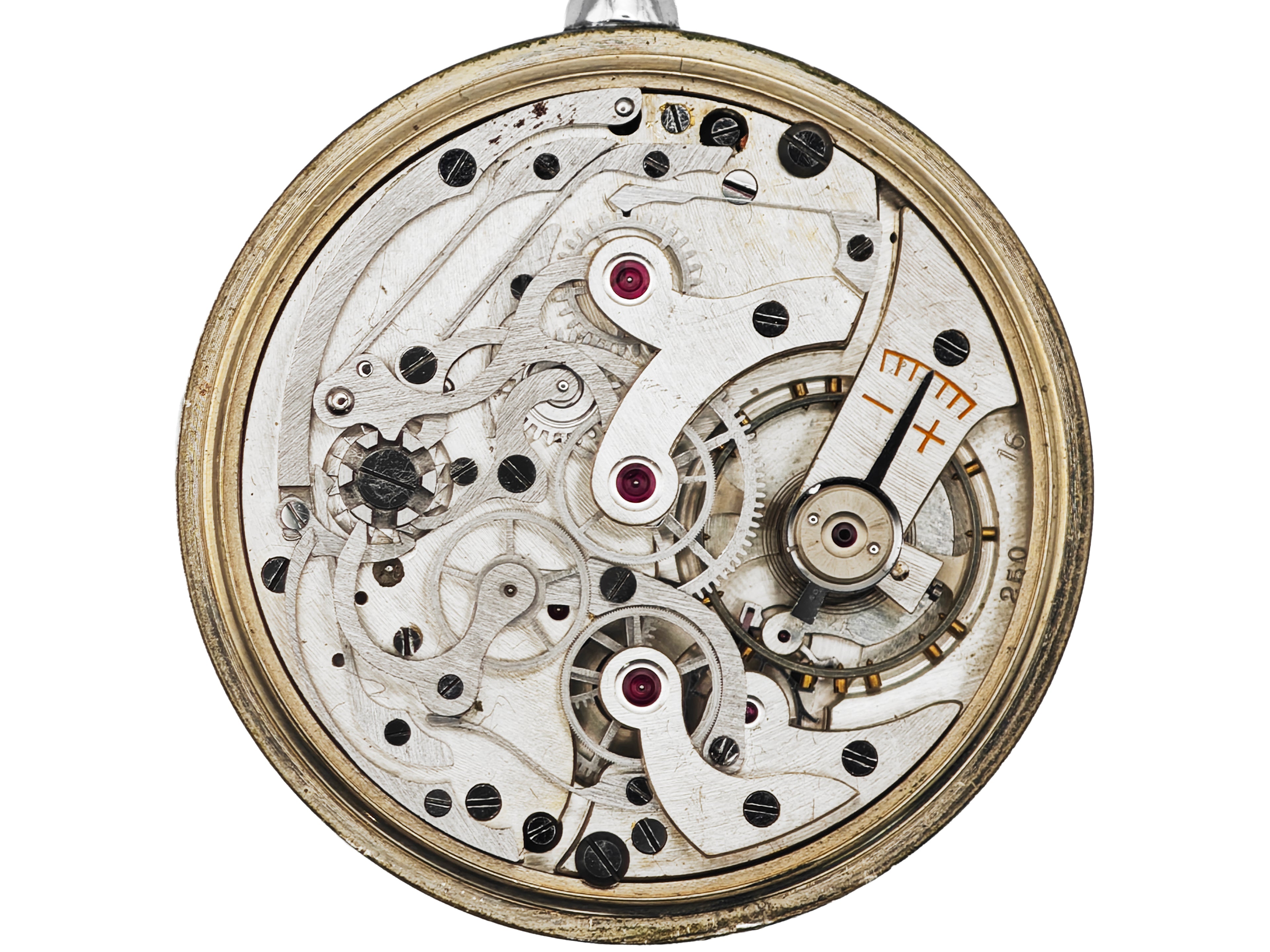 精工舎(現SEIKO)八九式活動写真銃改二 ワンプッシュクロノ 懐中時計 / SEIKOSHA Type 89 Camera Gun Mark II Pocket Chronograph