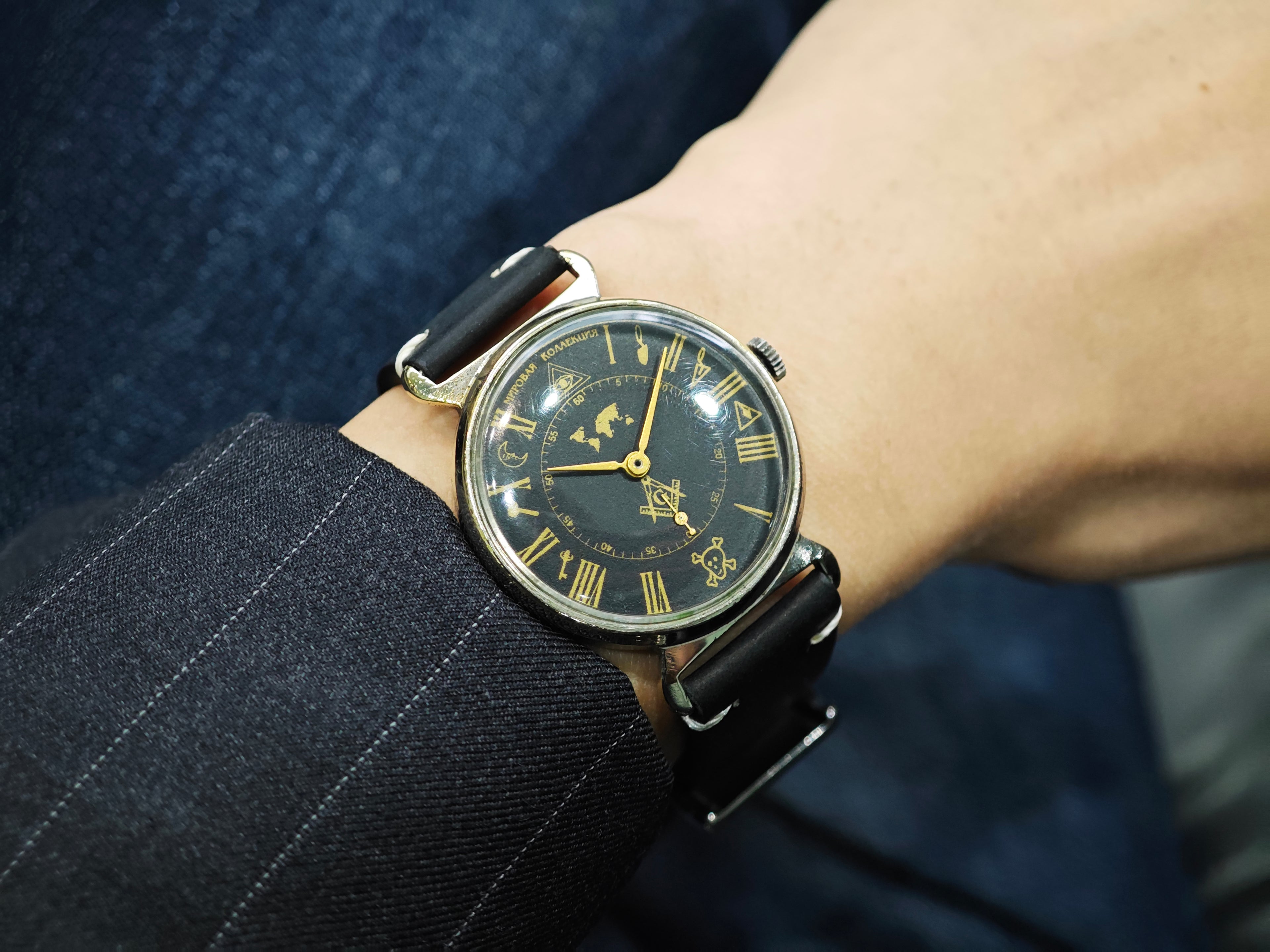 無銘 フリーメイソン Cal.2602 / ZIM Freemason watch