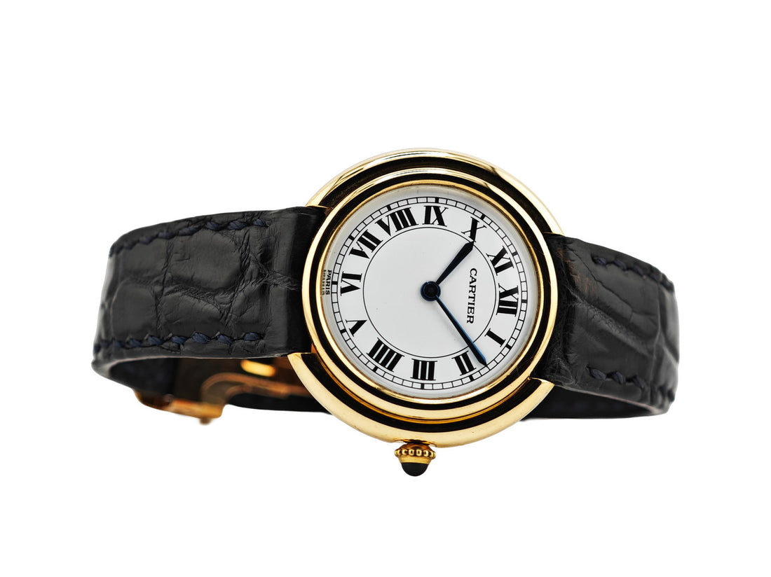 カルティエ ヴァンドームLM PARIS文字盤 Ref.78090 / Cartier Vendome Jumbo 1970&