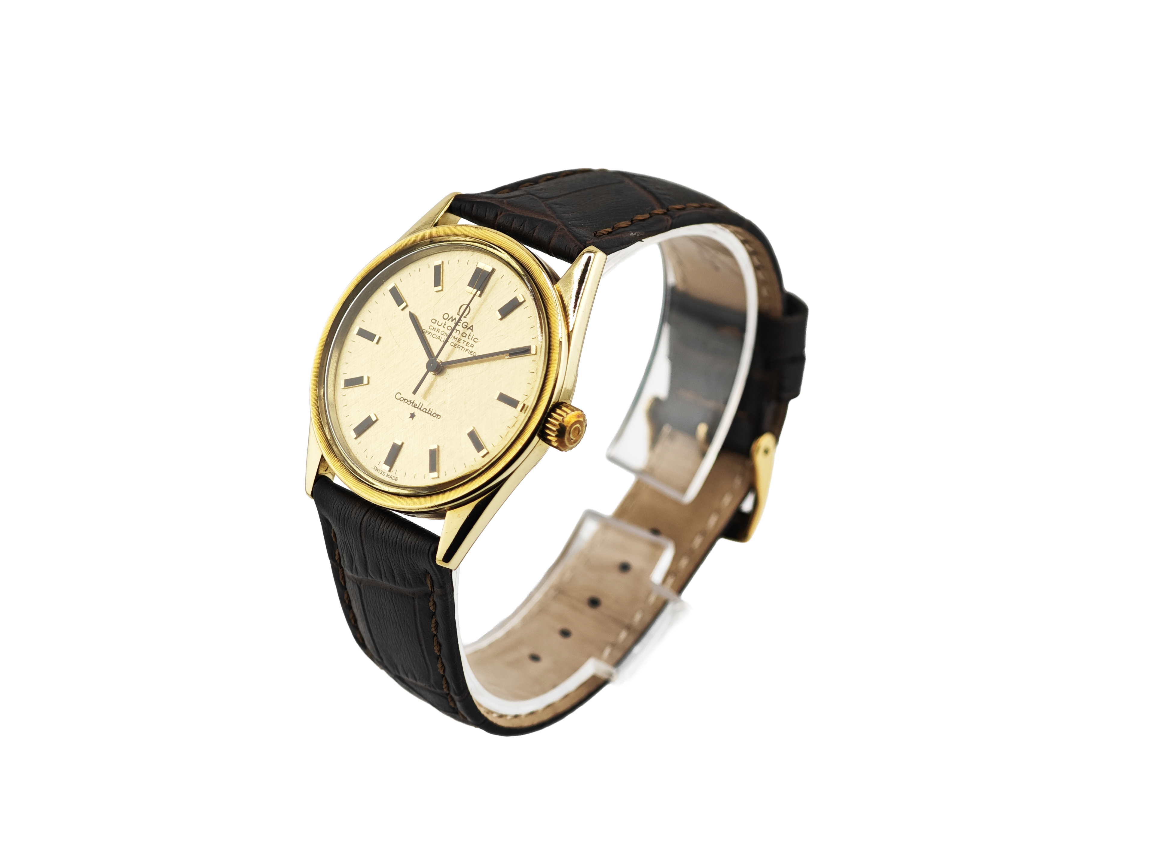 オメガ コンステレーションクロノメーター K18無垢 Ref.167.021 / OMEGA Constellation Chronometer 18K Cal.712