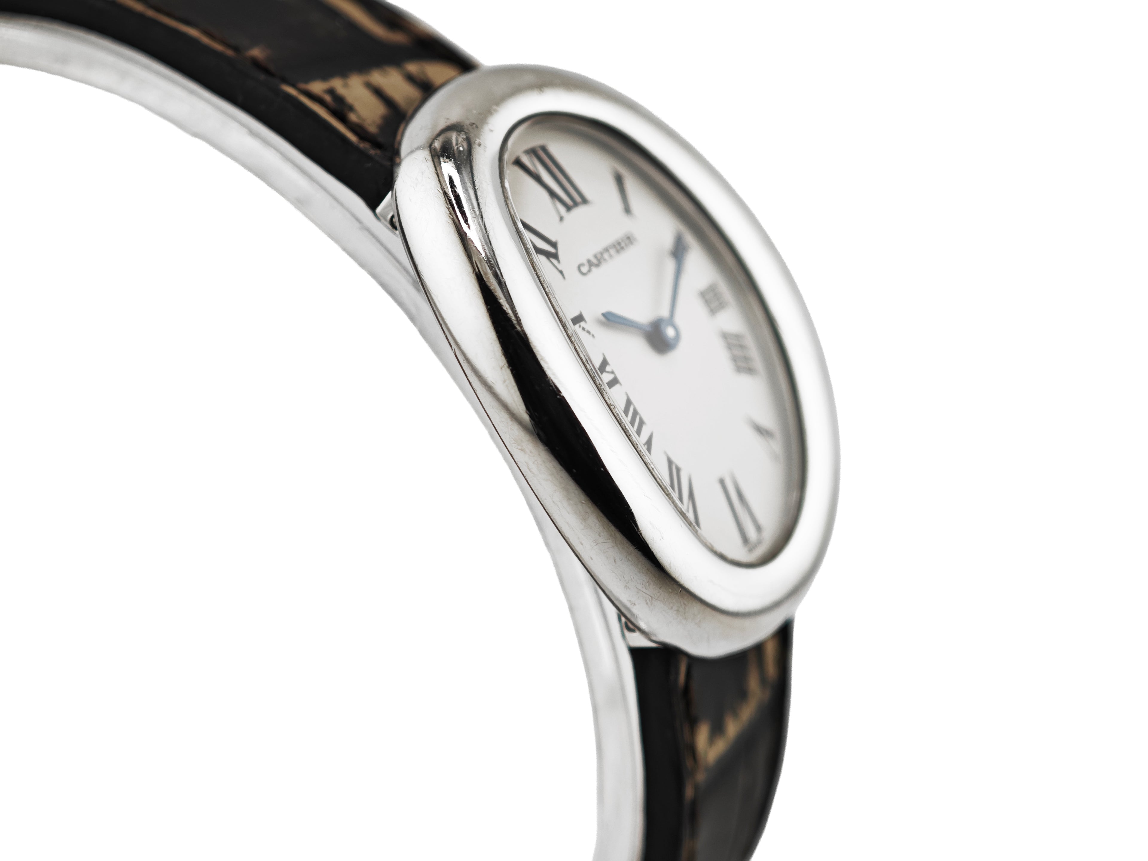 カルティエ ベニュワール Ref.1955 18KWG金無垢 / Cartier Baignoire 1990&