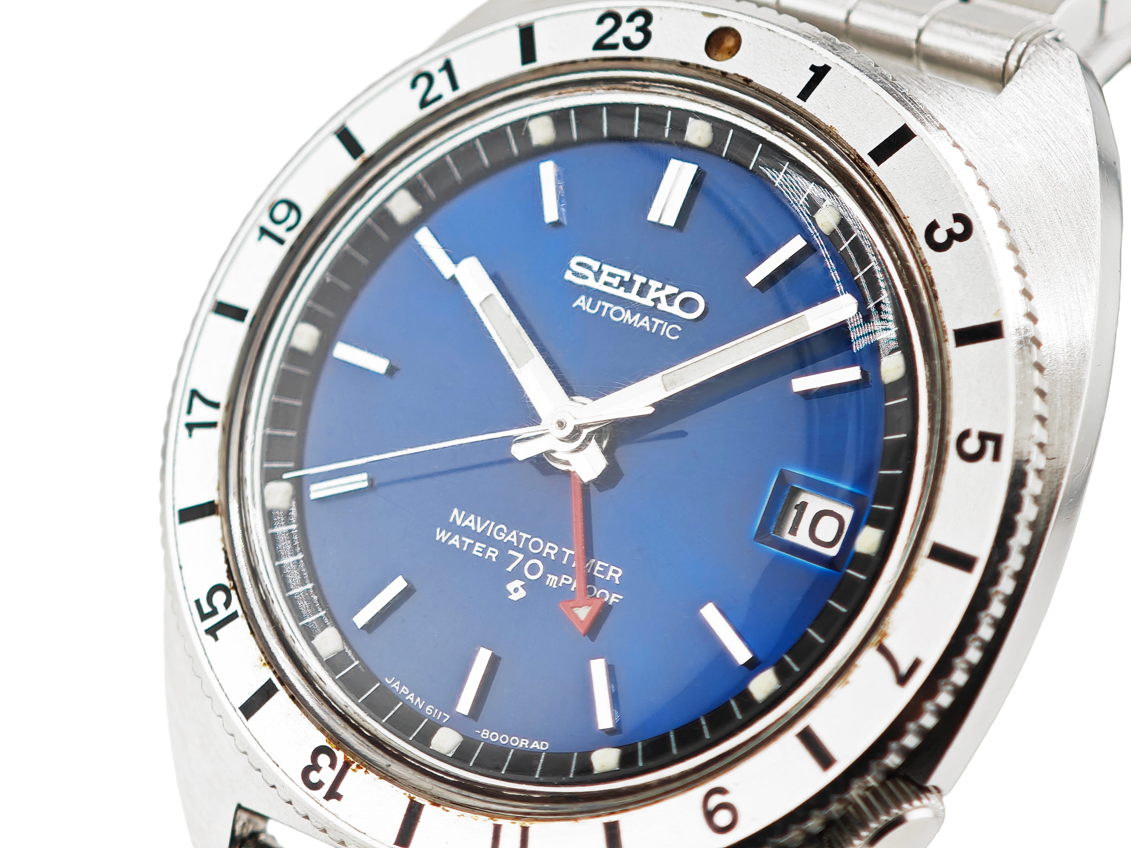 セイコー ナビゲータータイマー GMT Ref.6117-8000 / SEIKO NAVIGATOR TIMER 1969&