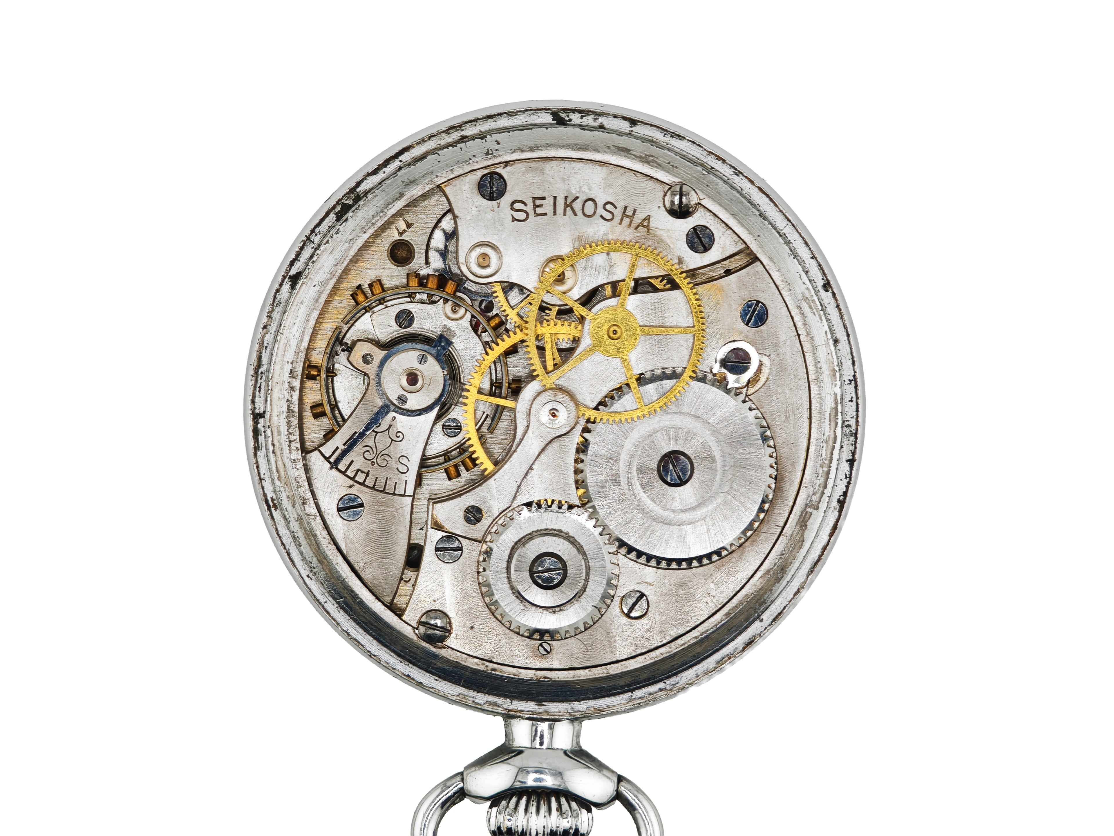 精工舎(現セイコー) 19型 中三針懐中時計 プレシジョン / SEIKO Pocket watch