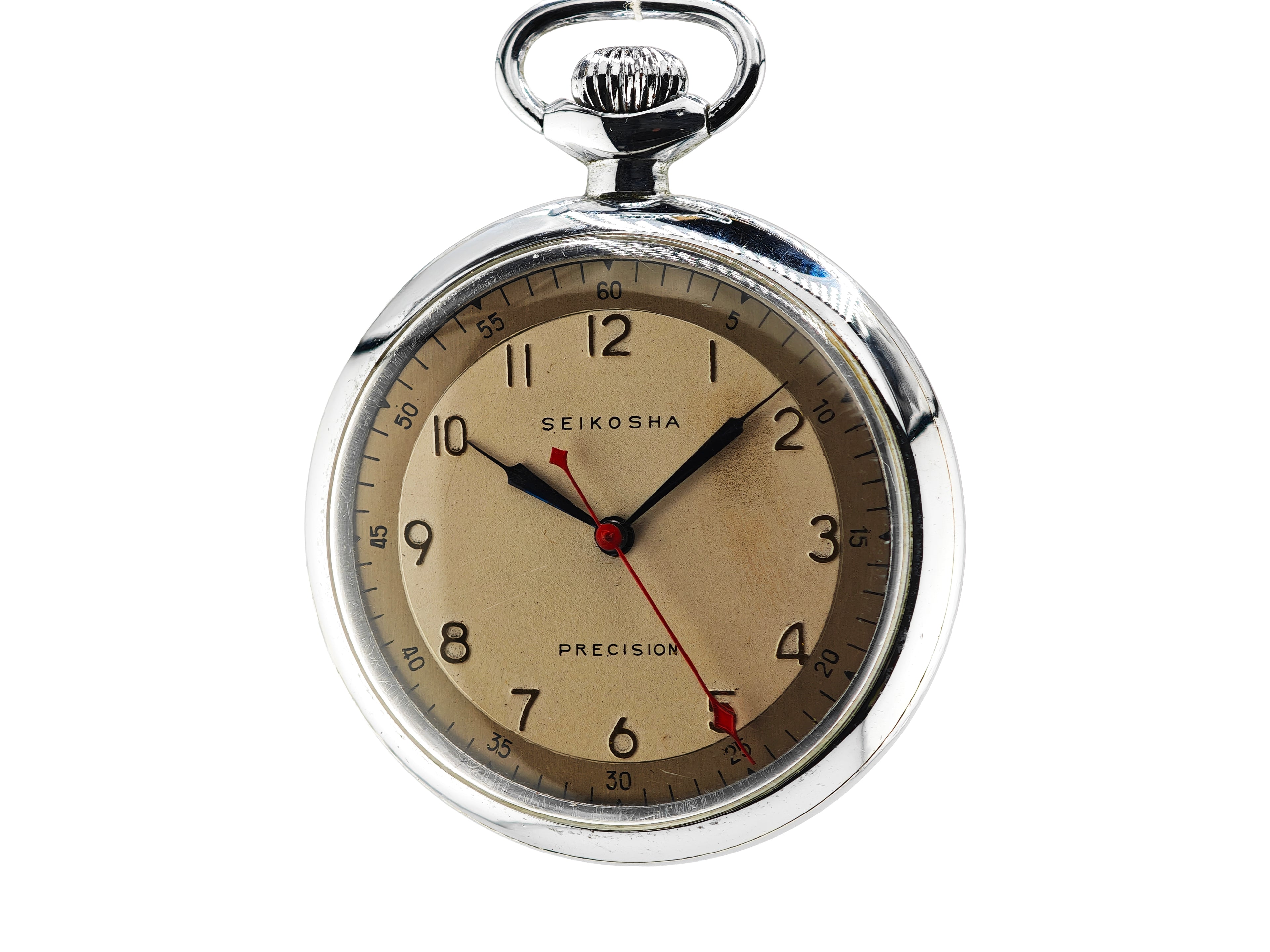 精工舎(現セイコー) 19型 中三針懐中時計 プレシジョン / SEIKO Pocket watch