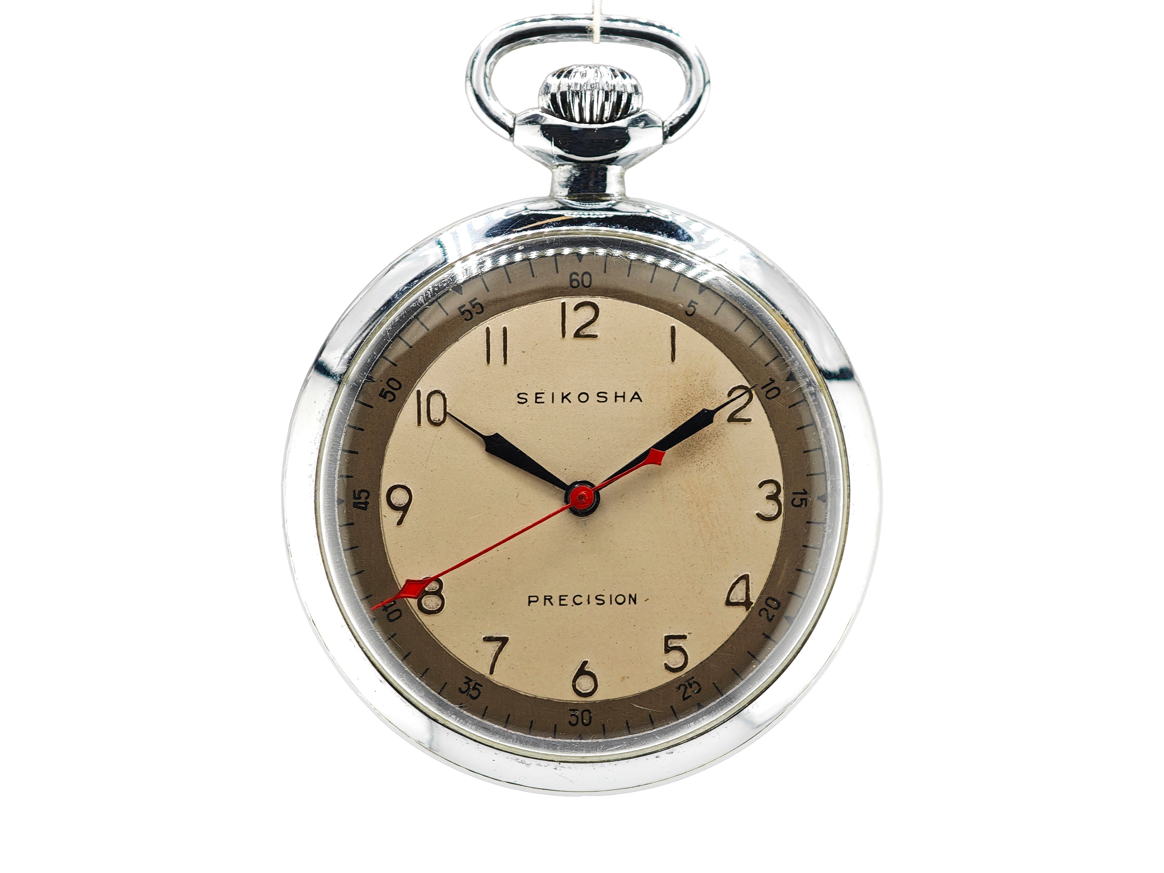 精工舎(現セイコー) 19型 中三針懐中時計 プレシジョン / SEIKO Pocket watch