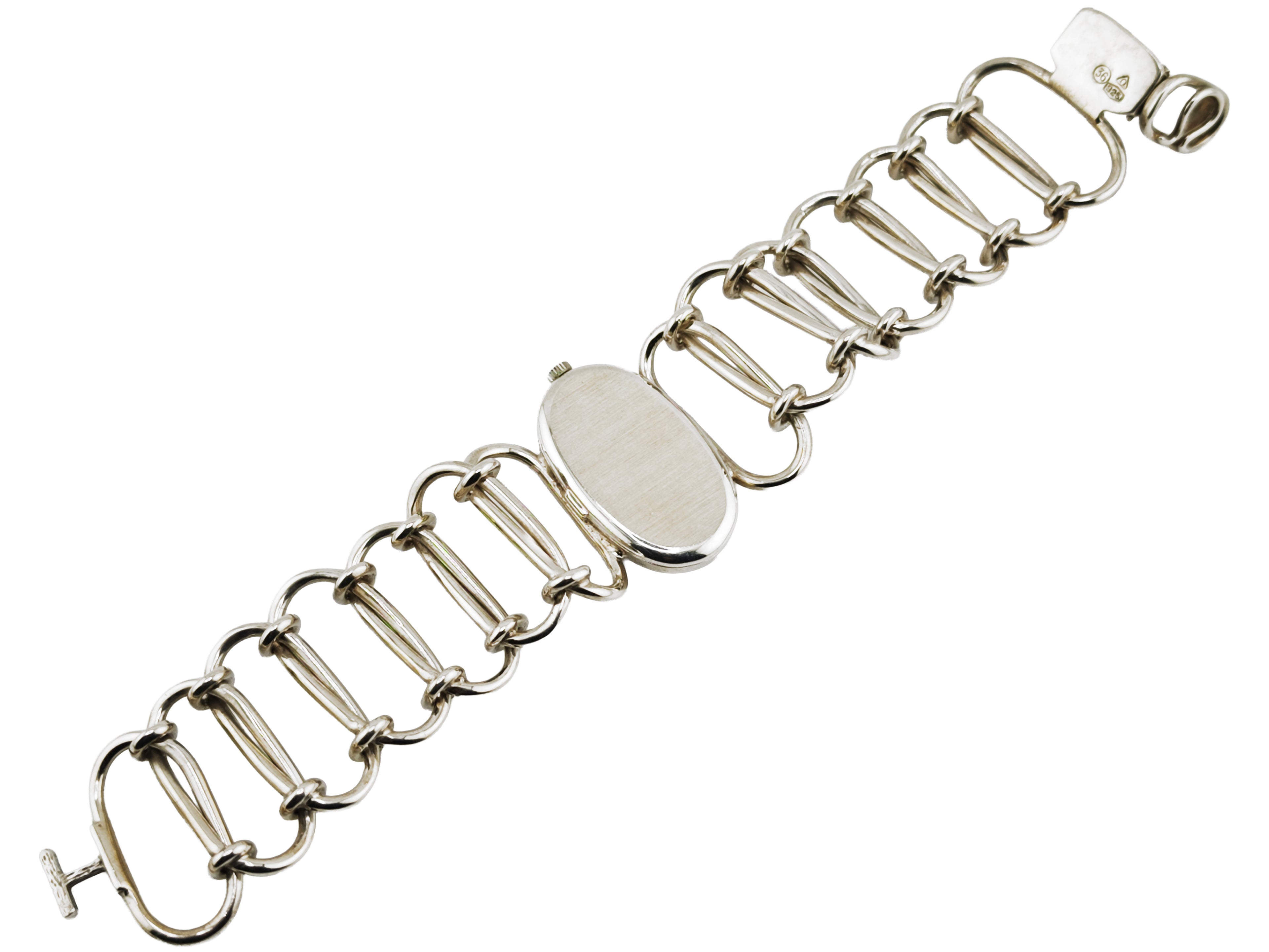 オメガ アンドリュー・グリマ デ・ヴィル SV925無垢 Ref.8333 / OMEGA Andrew Grima DEVILLE Lapis Lazuli