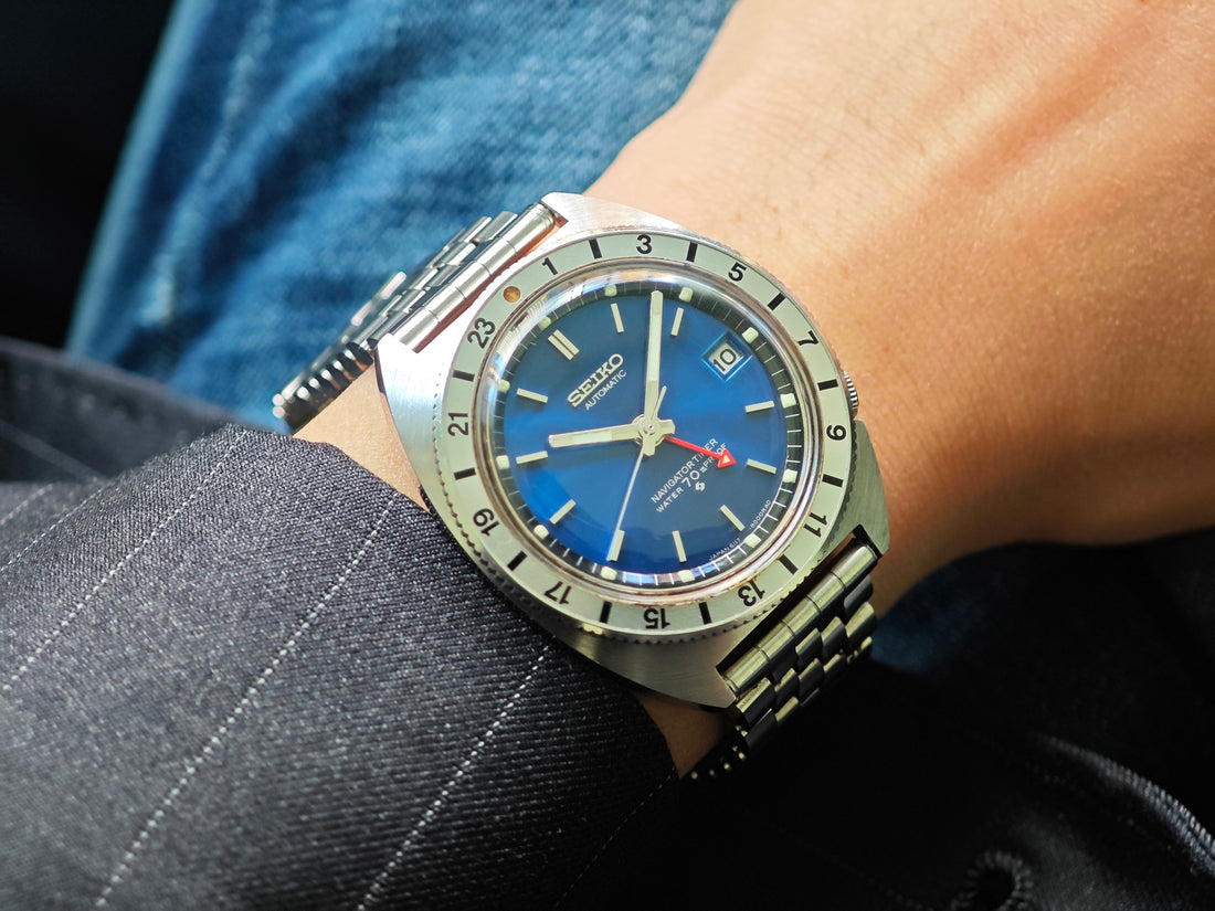 セイコー ナビゲータータイマー GMT Ref.6117-8000 / SEIKO NAVIGATOR TIMER 1969&