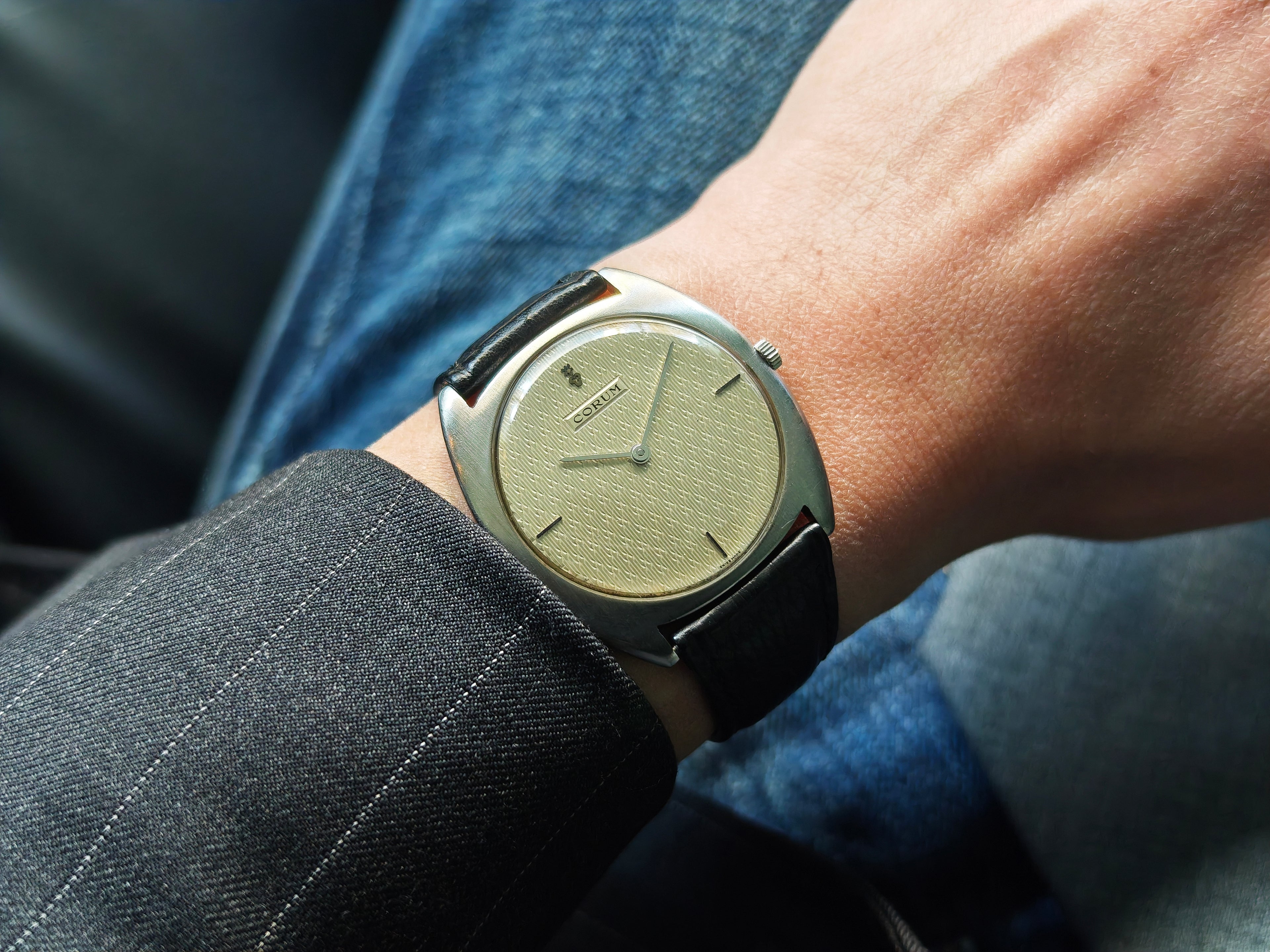 コルム ドレスウォッチ Réf. 57 169 20 / CORUM Structured Dial