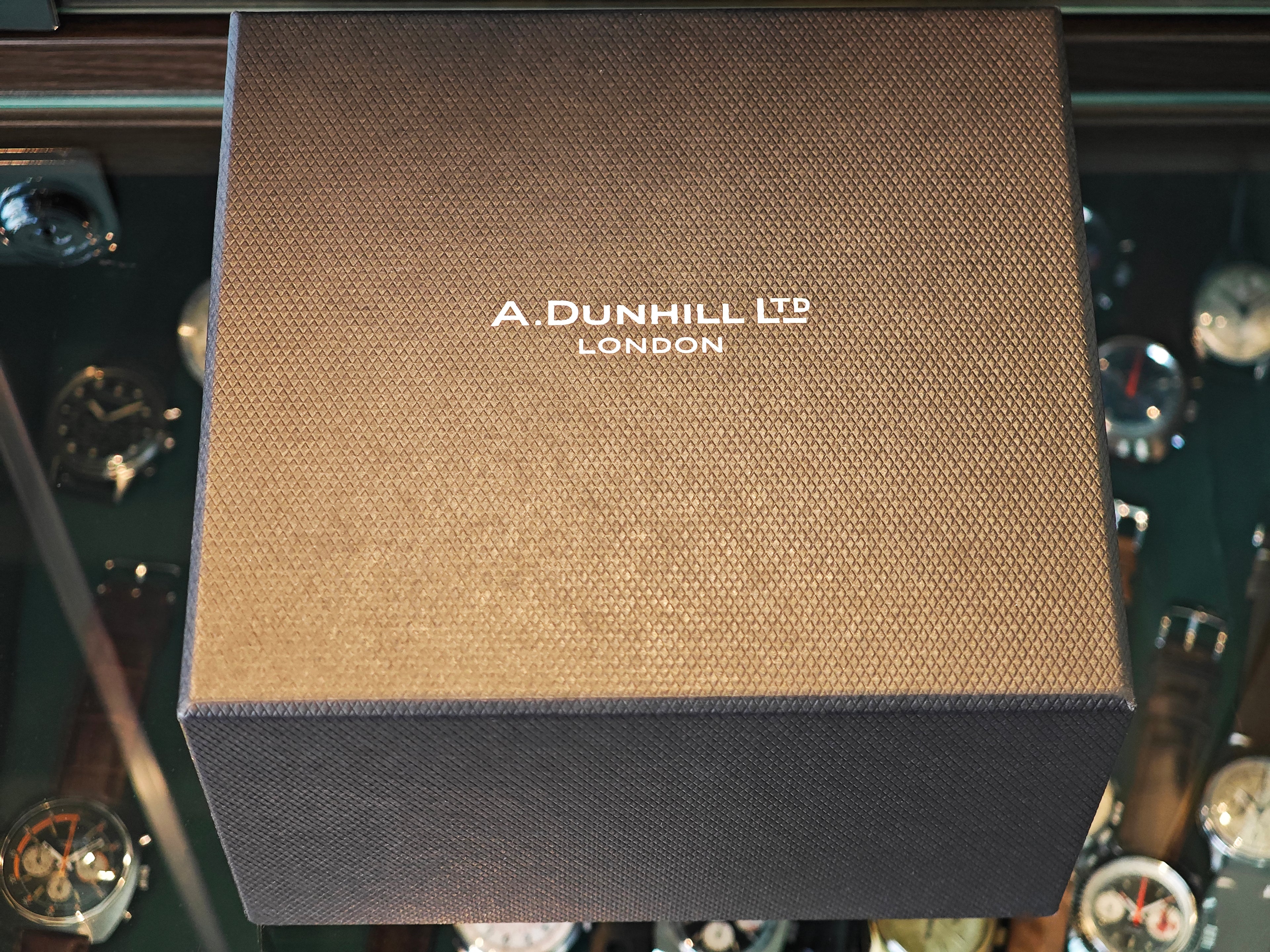 ダンヒル ファセット ジャガールクルトムーブメント 未使用品 Ref.DUH018 / DUNHILL FACET Jaeger LeCoultre Movement 2011&