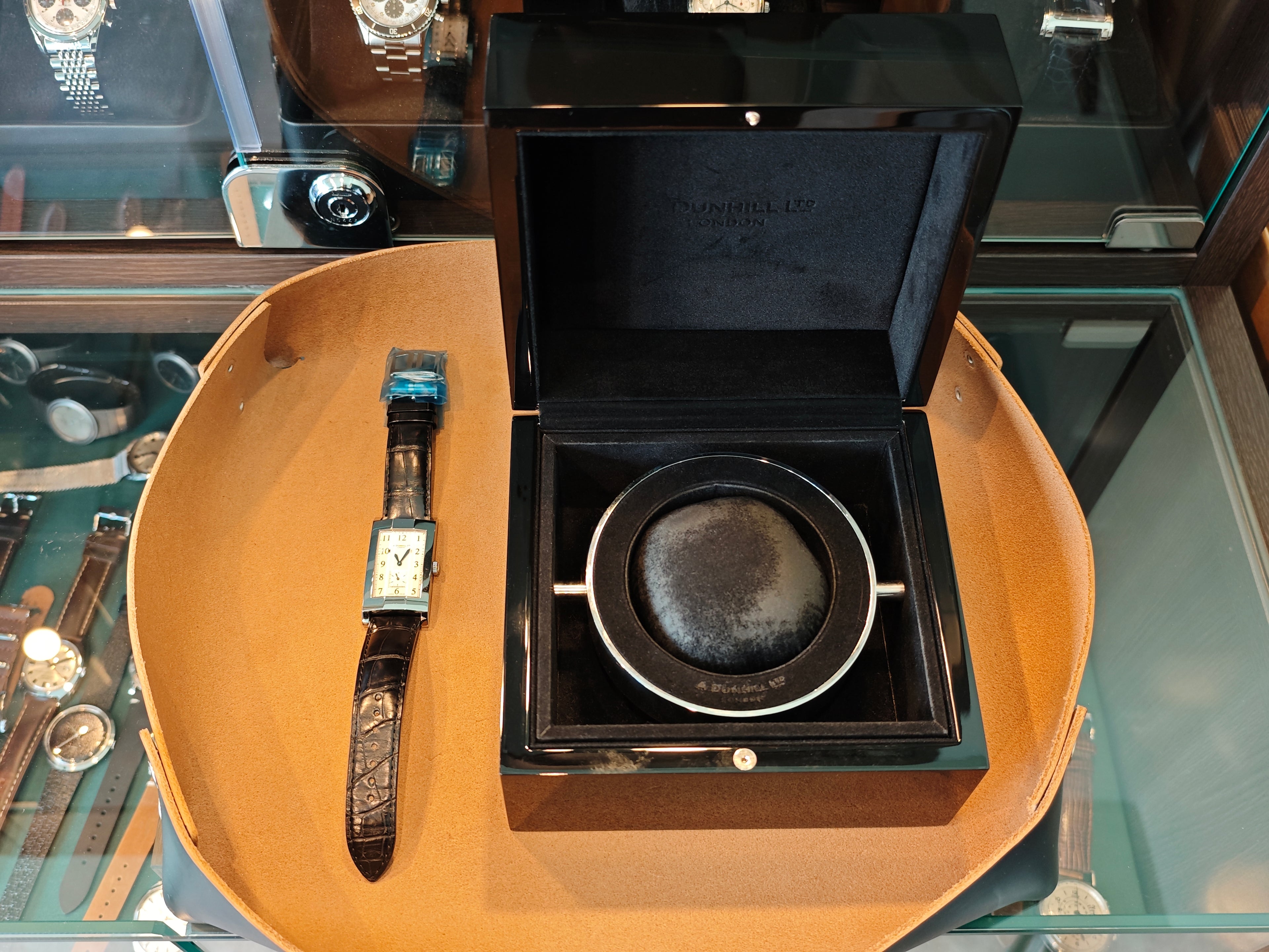 ダンヒル ファセット ジャガールクルトムーブメント 未使用品 Ref.DUH018 / DUNHILL FACET Jaeger LeCoultre Movement 2011&