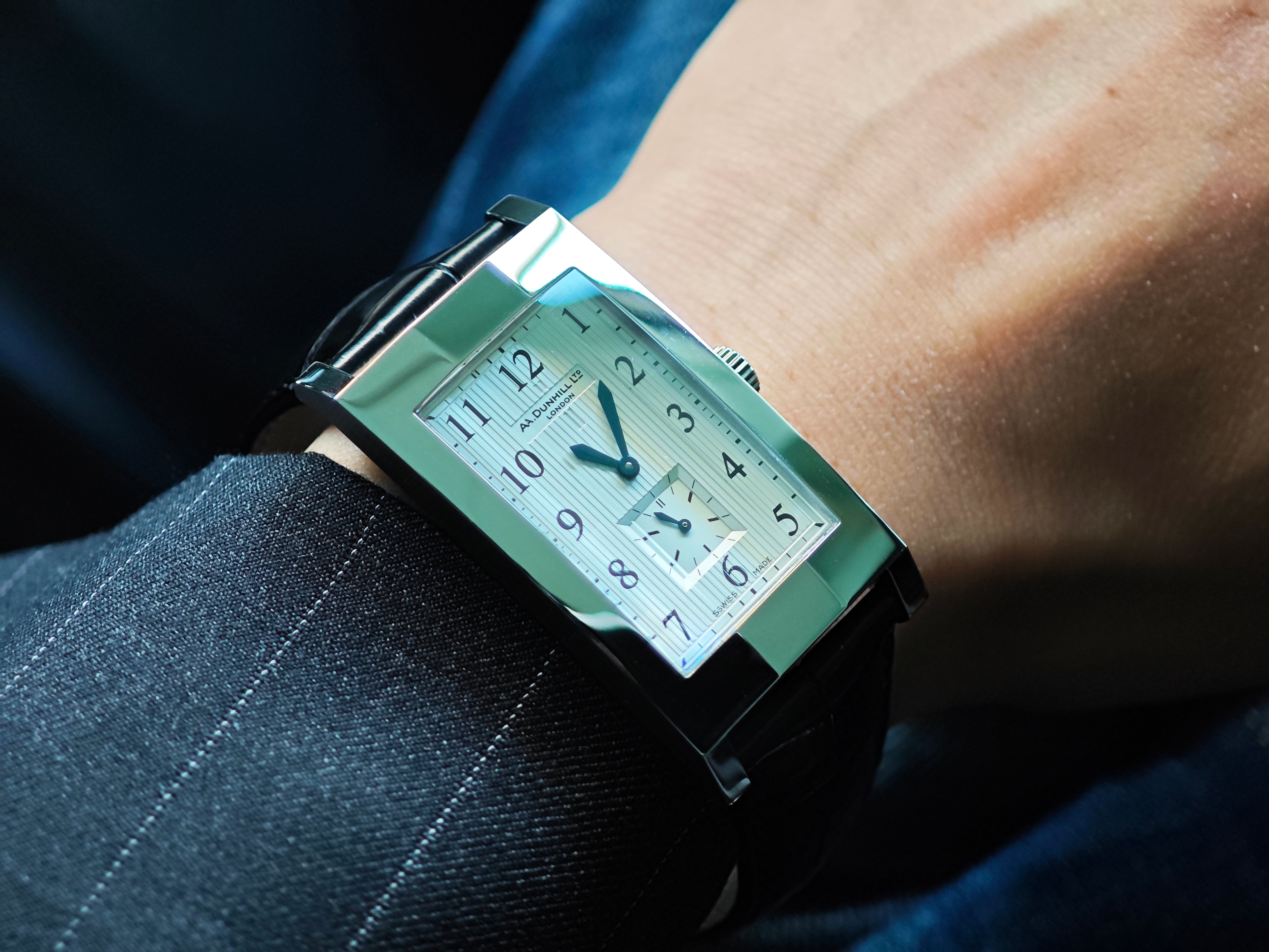 ダンヒル ファセット ジャガールクルトムーブメント 未使用品 Ref.DUH018 / DUNHILL FACET Jaeger LeCoultre Movement 2011&