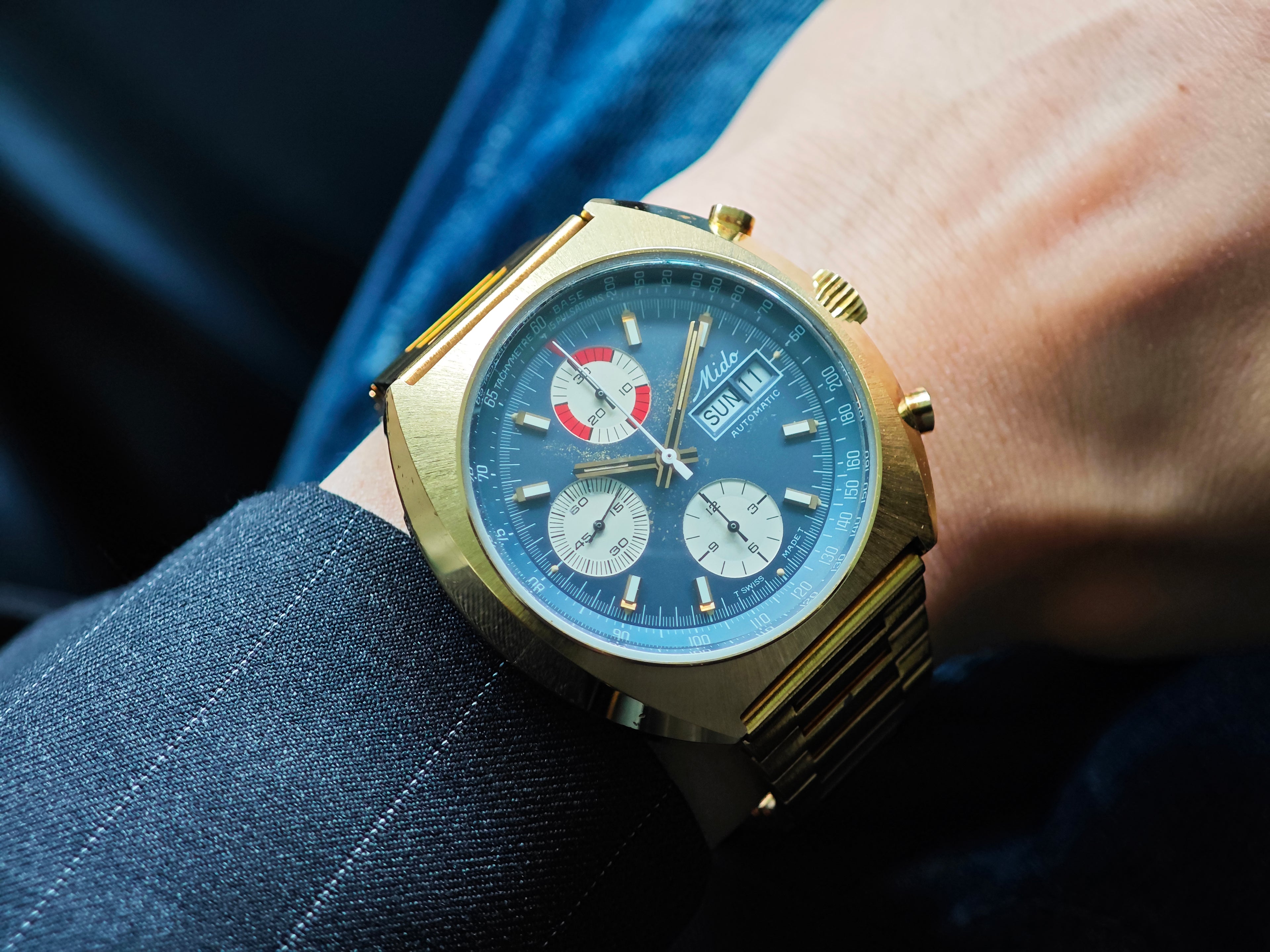 ミドー クロノグラフ Ref.0900-2 / MIDO Chronograph 1970&