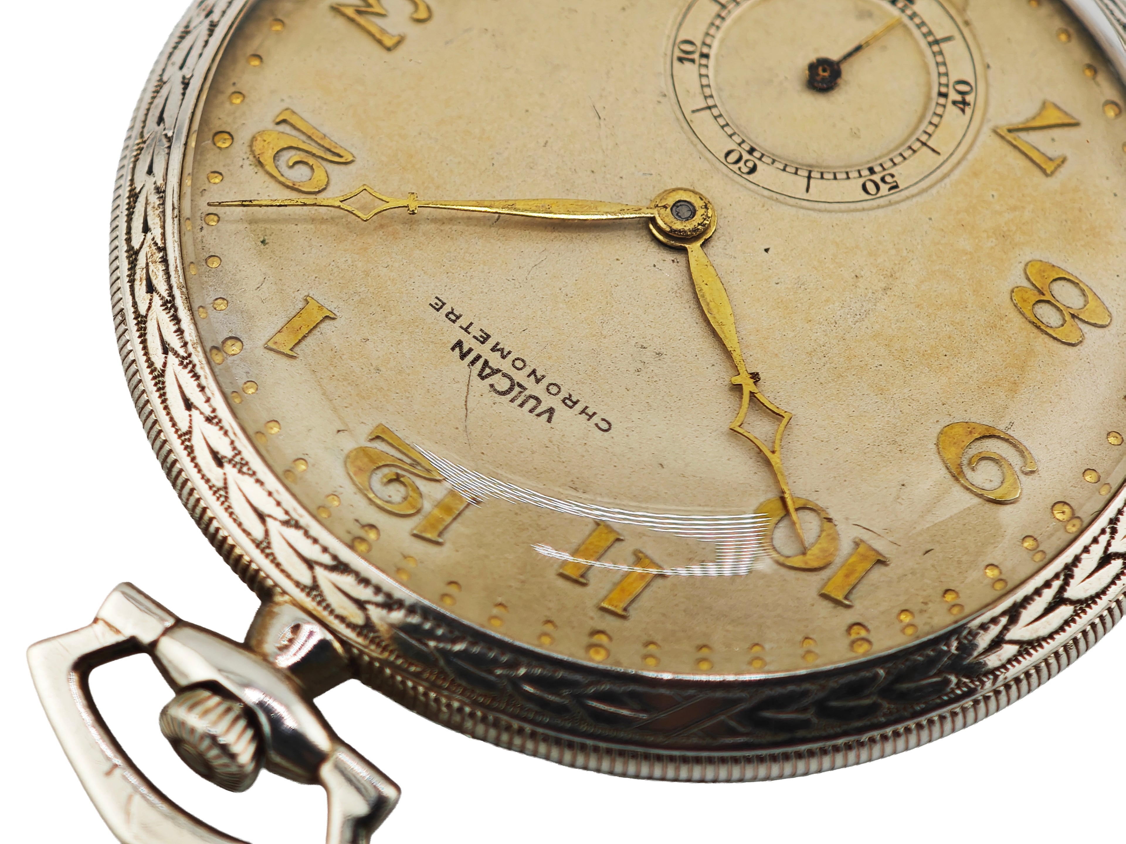 ヴァルカン 懐中時計 銀無垢 / Vulcain SILVER925 pocketwatch 30&