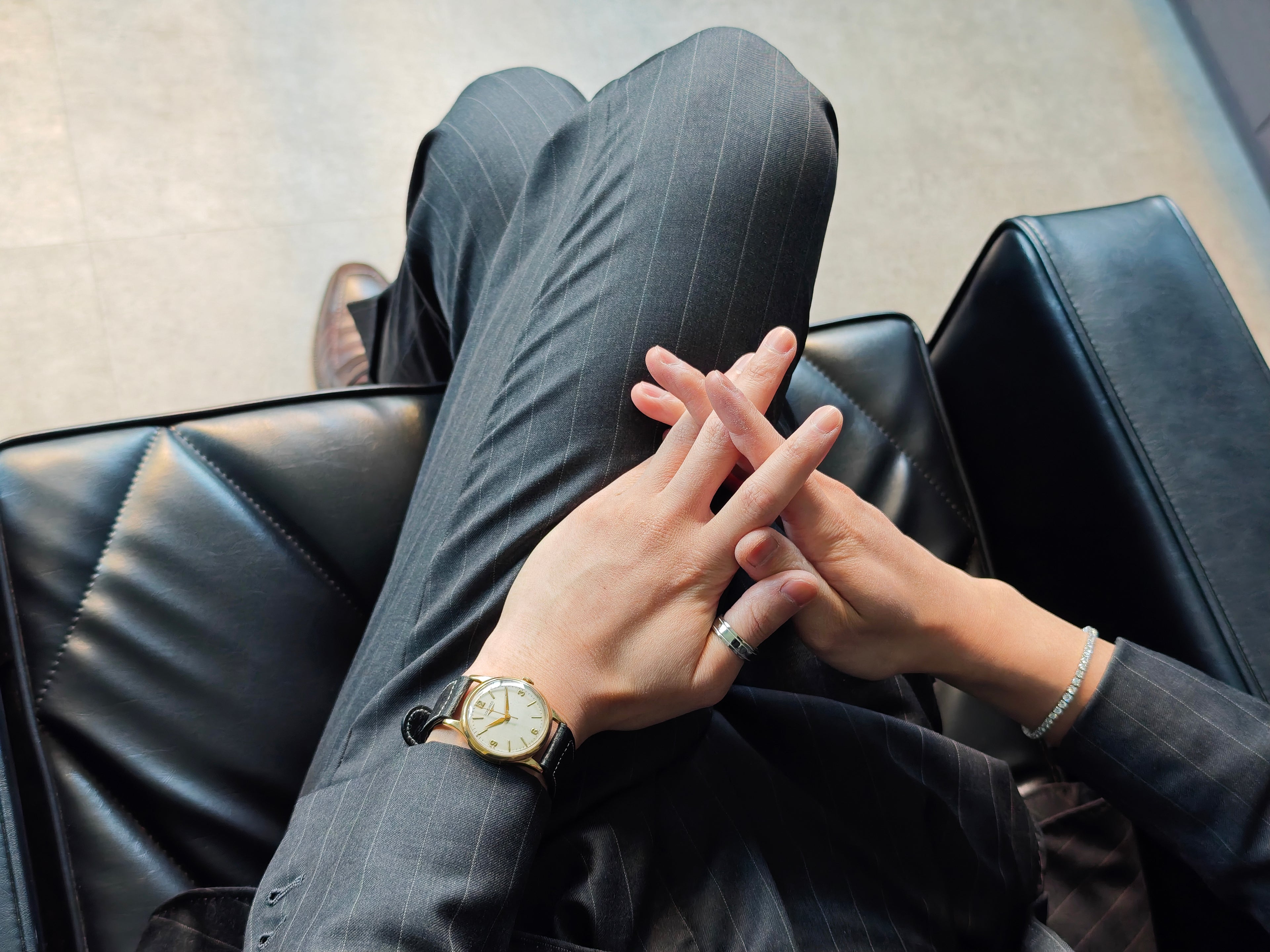 ロンジン デニソンケース 9K無垢 Ref.13322 \ LONGINES DENNISON case cal.12.68ZS 9ct gold