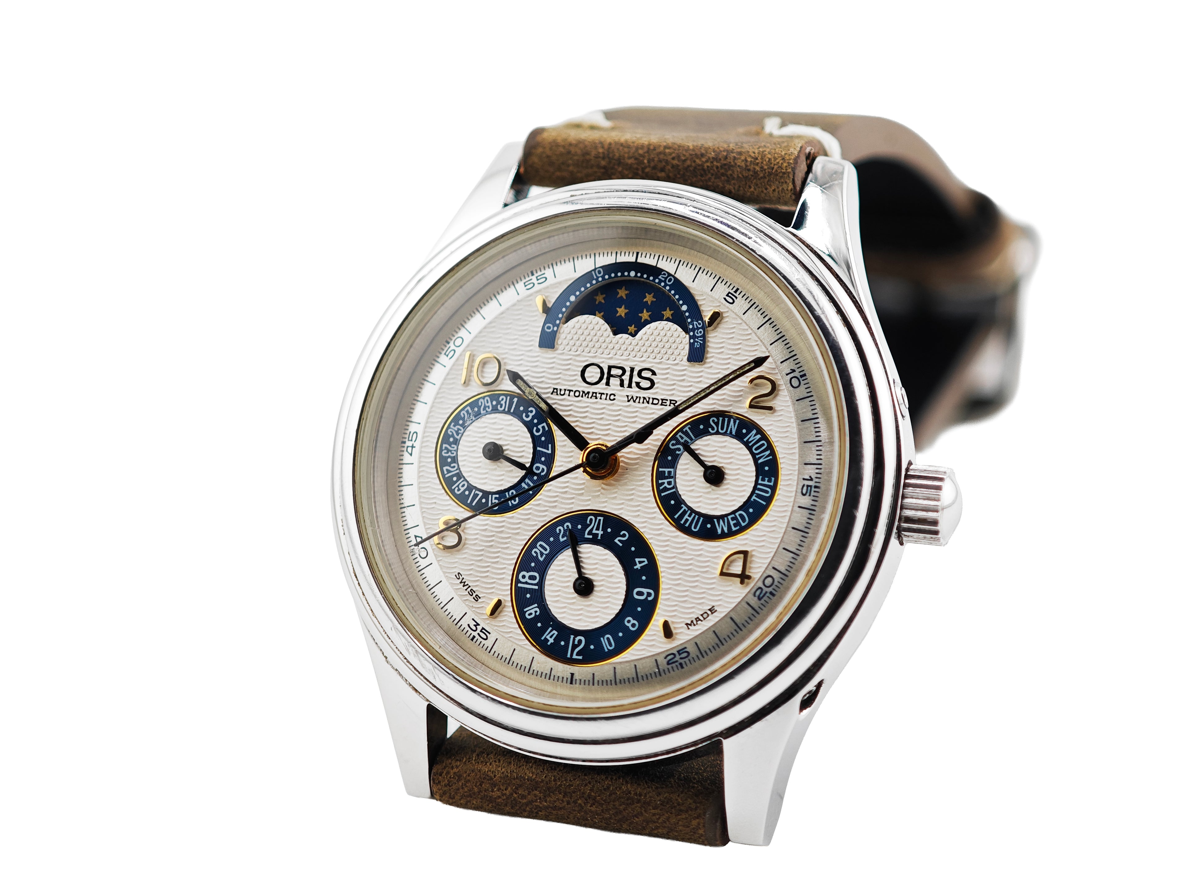 オリス アトリエ ムーンフェイズ REF.7433B CAL.ORIS 581 / ORIS Atelier DayDate Moon Phase