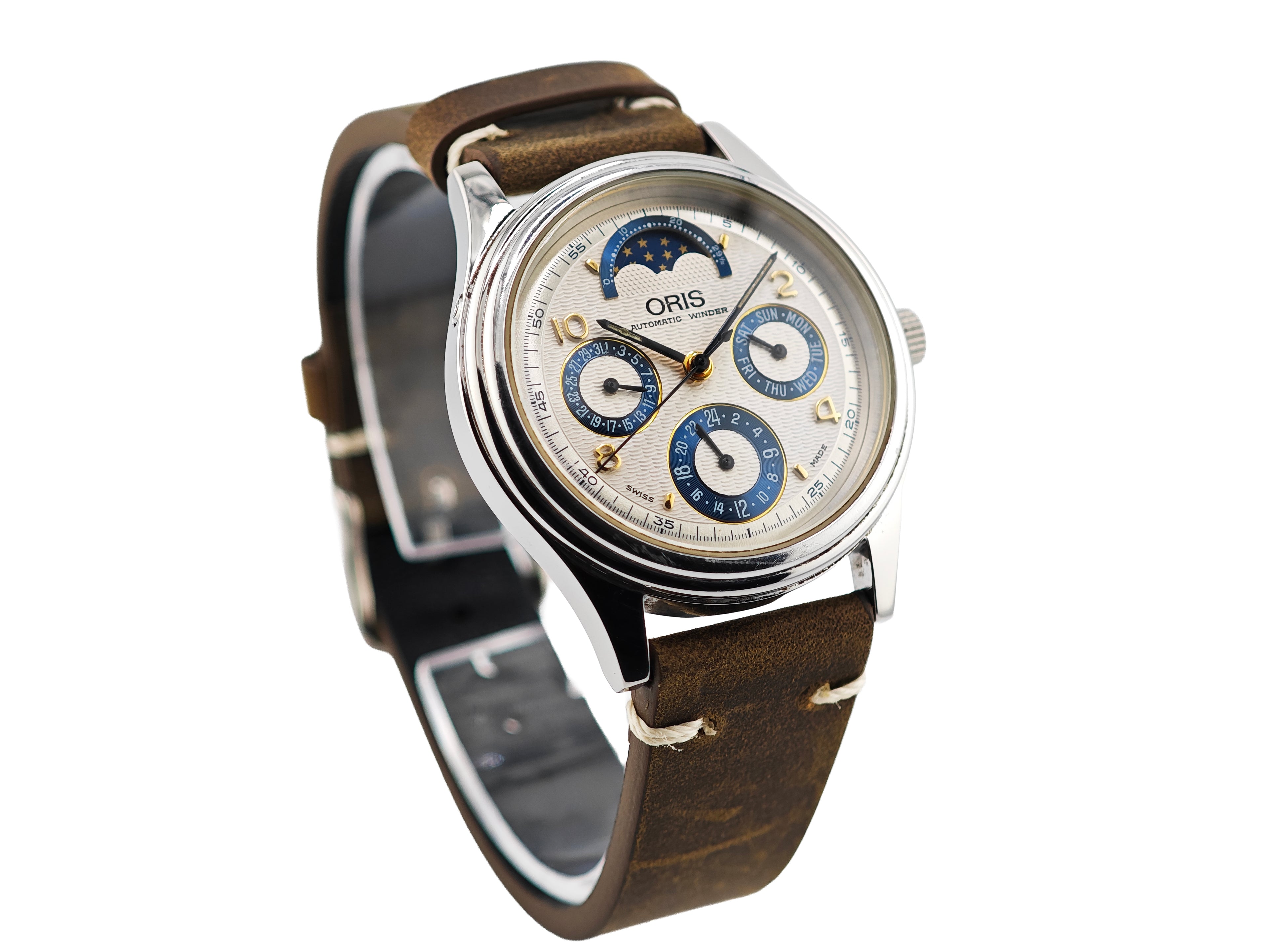 オリス アトリエ ムーンフェイズ REF.7433B CAL.ORIS 581 / ORIS Atelier DayDate Moon Phase