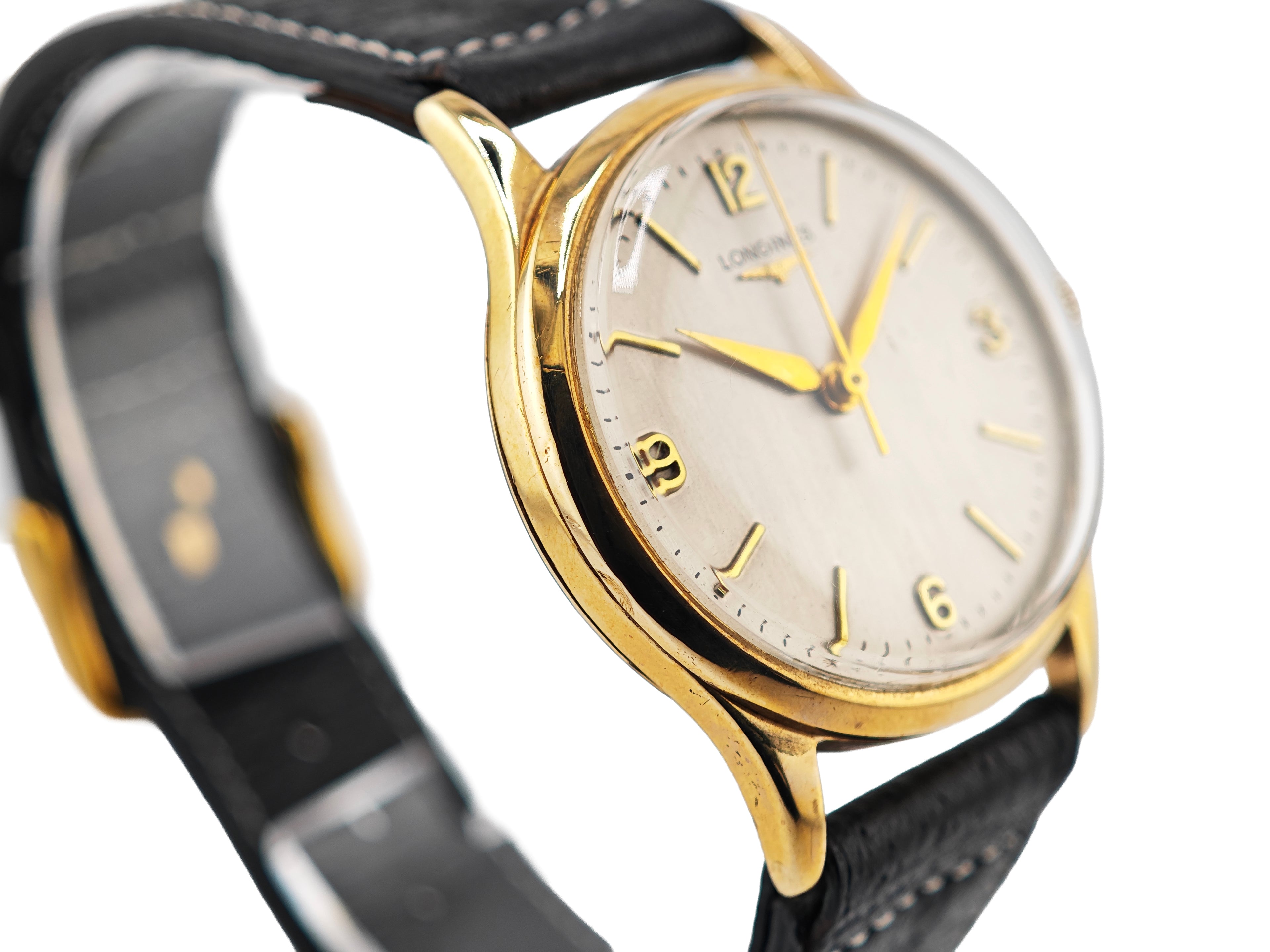 ロンジン デニソンケース 9K無垢 Ref.13322 \ LONGINES DENNISON case cal.12.68ZS 9ct gold