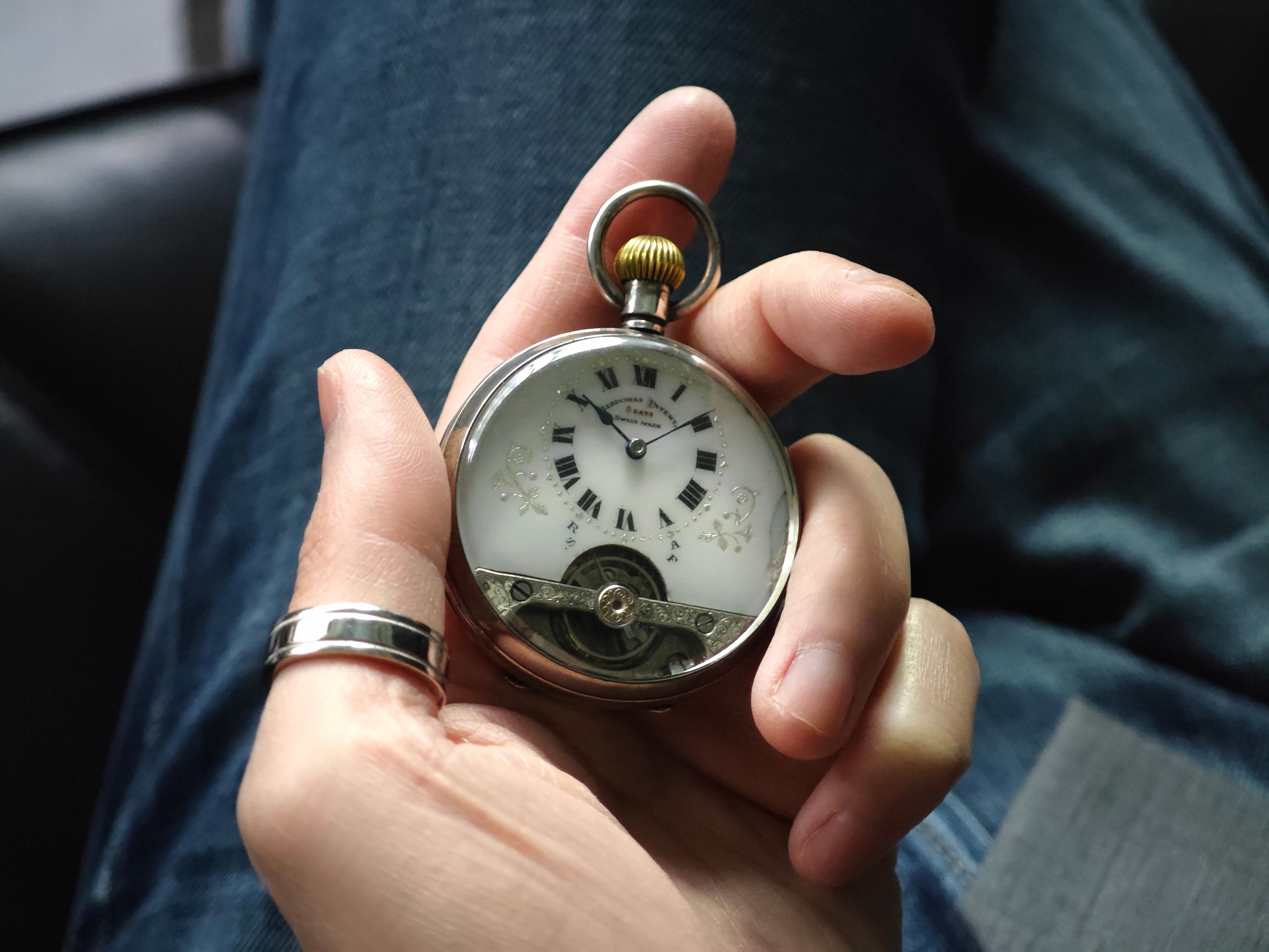 ヘブドマス 8デイズ 懐中時計 / Hebdomas 8days pocketwatch 20&