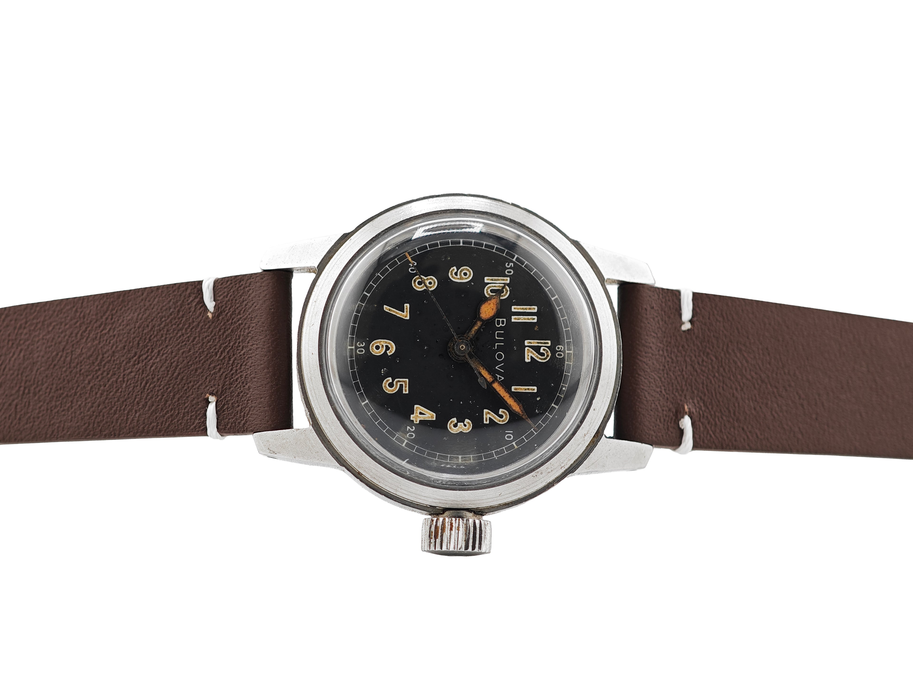 ブローバ 米軍官給品 REF.MIL-W-3818A CAL.10BNCH / Bulova military watch 50&
