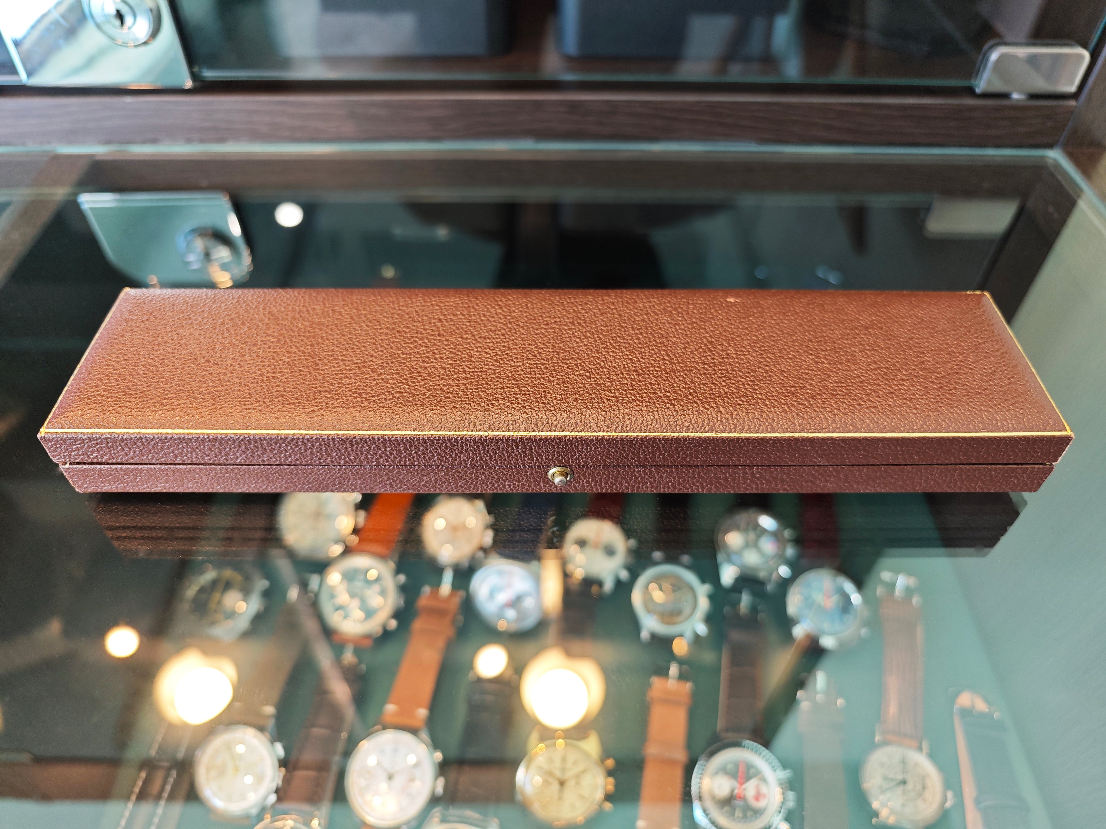 ダンヒル シルバーコレクション Cal.Peseux7001 / Dunhill Silver watch integrated bracelet 80&