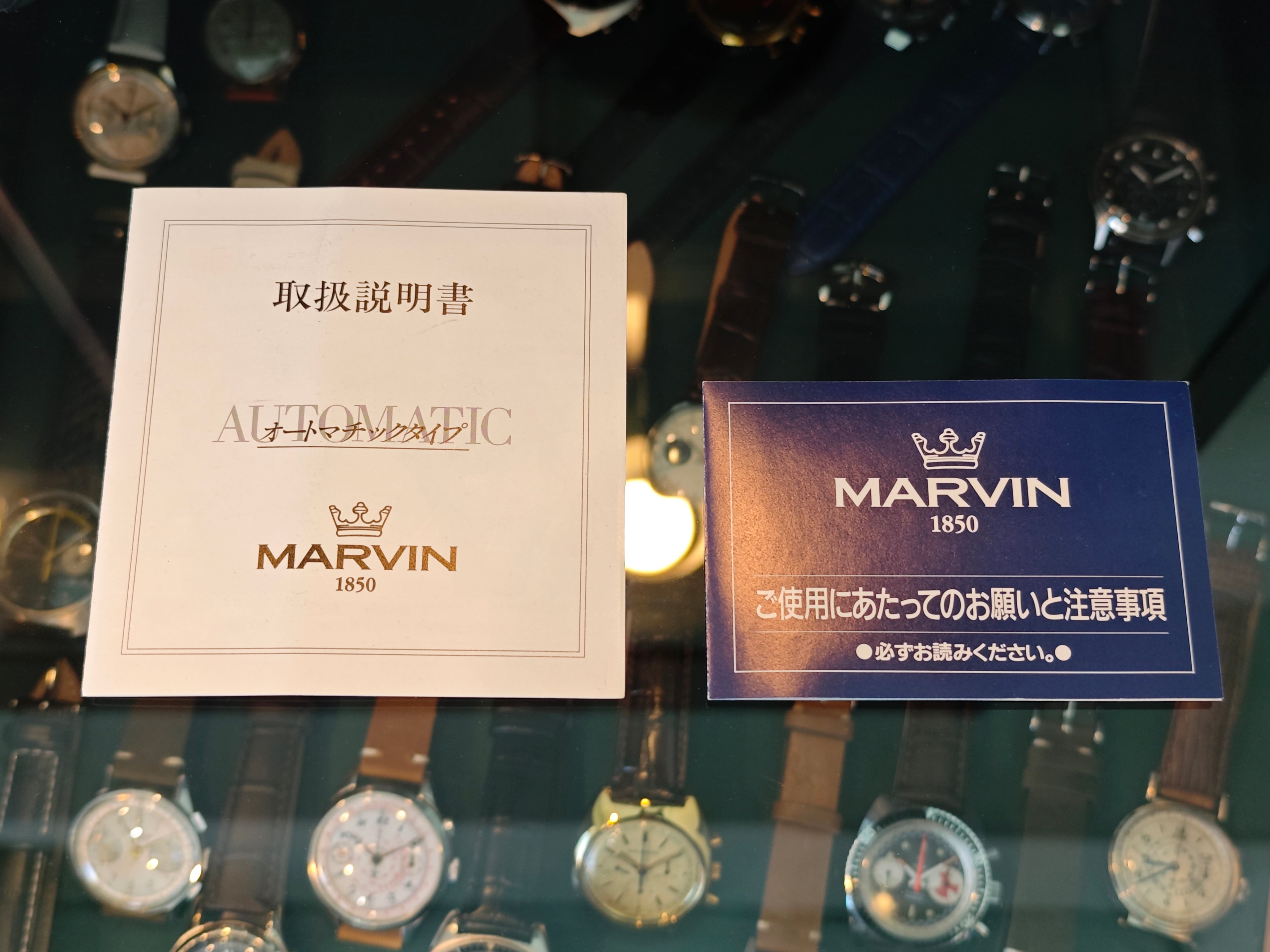 マーヴィン レフティー レクタンギュラー / MARVIN 1850 Lefty Rectangulaire Automatic 90&