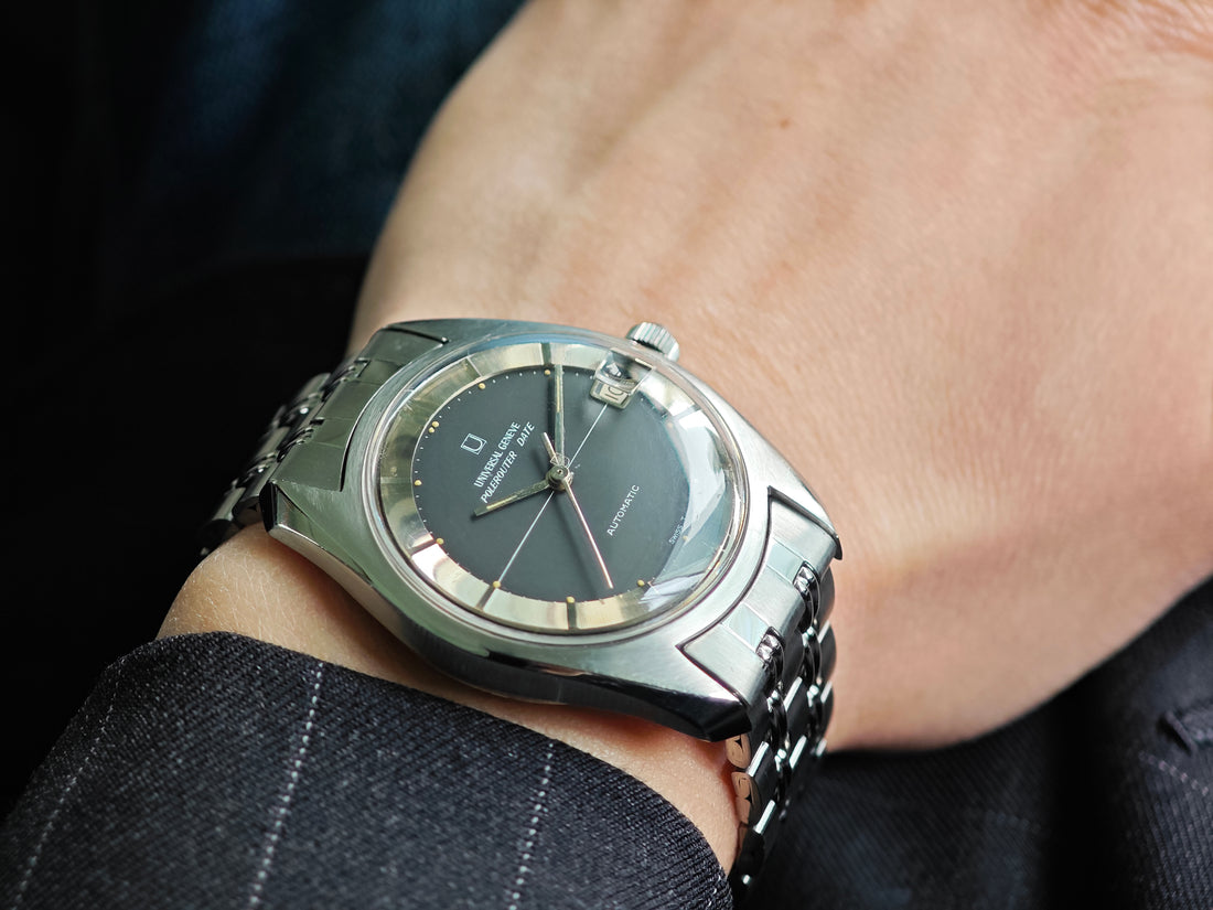 ユニバーサルジュネーブ ポールルーター・デイト Ref.869113/02 / Universal Genève Polerouter Date
