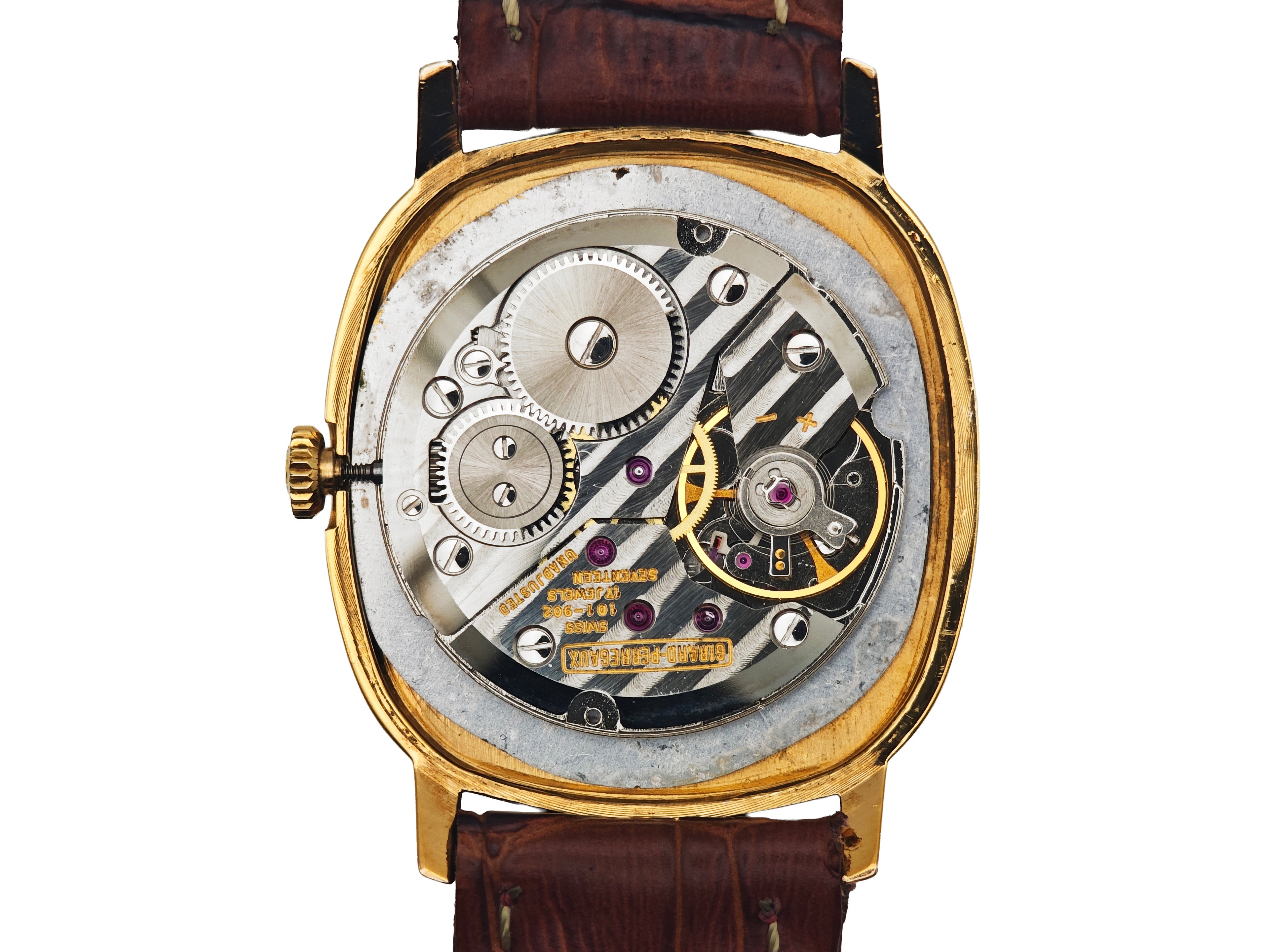 ジラール・ペルゴ 2針 Ref.4139SA Cal. GP 101-902 / Girard-Perregaux 80&