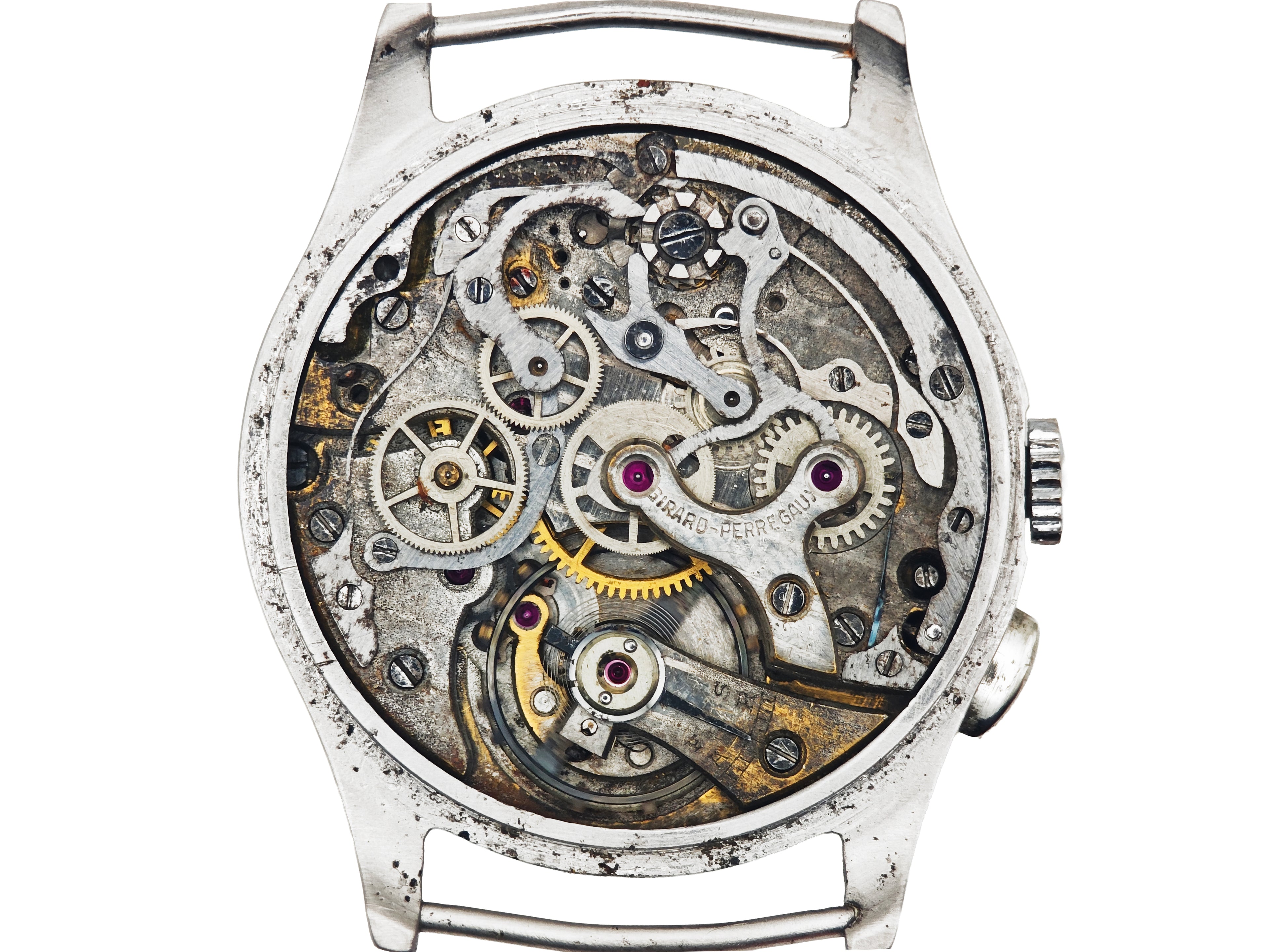 ジラール・ペルゴ ワンプッシュクロノ ドクターズパルセーション Cal. Valjoux 23 / Girard-Perregaux Monopusher Doctors Pulsation