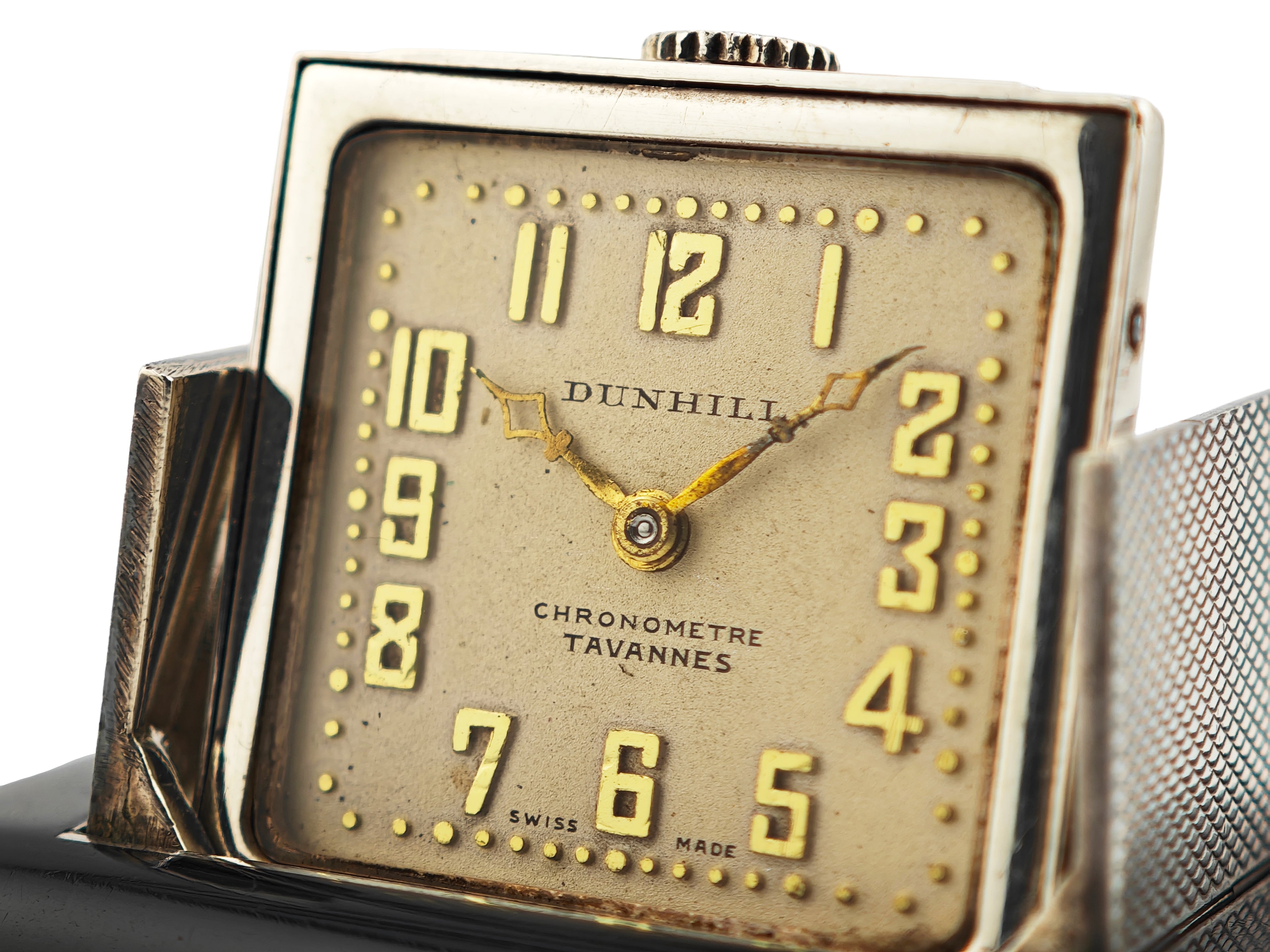 ダンヒル ラ・キャプティヴ トラベルパースウォッチ Ref.825925\2857 / Dunhill La Captive Lacquer Travel Watch 30&