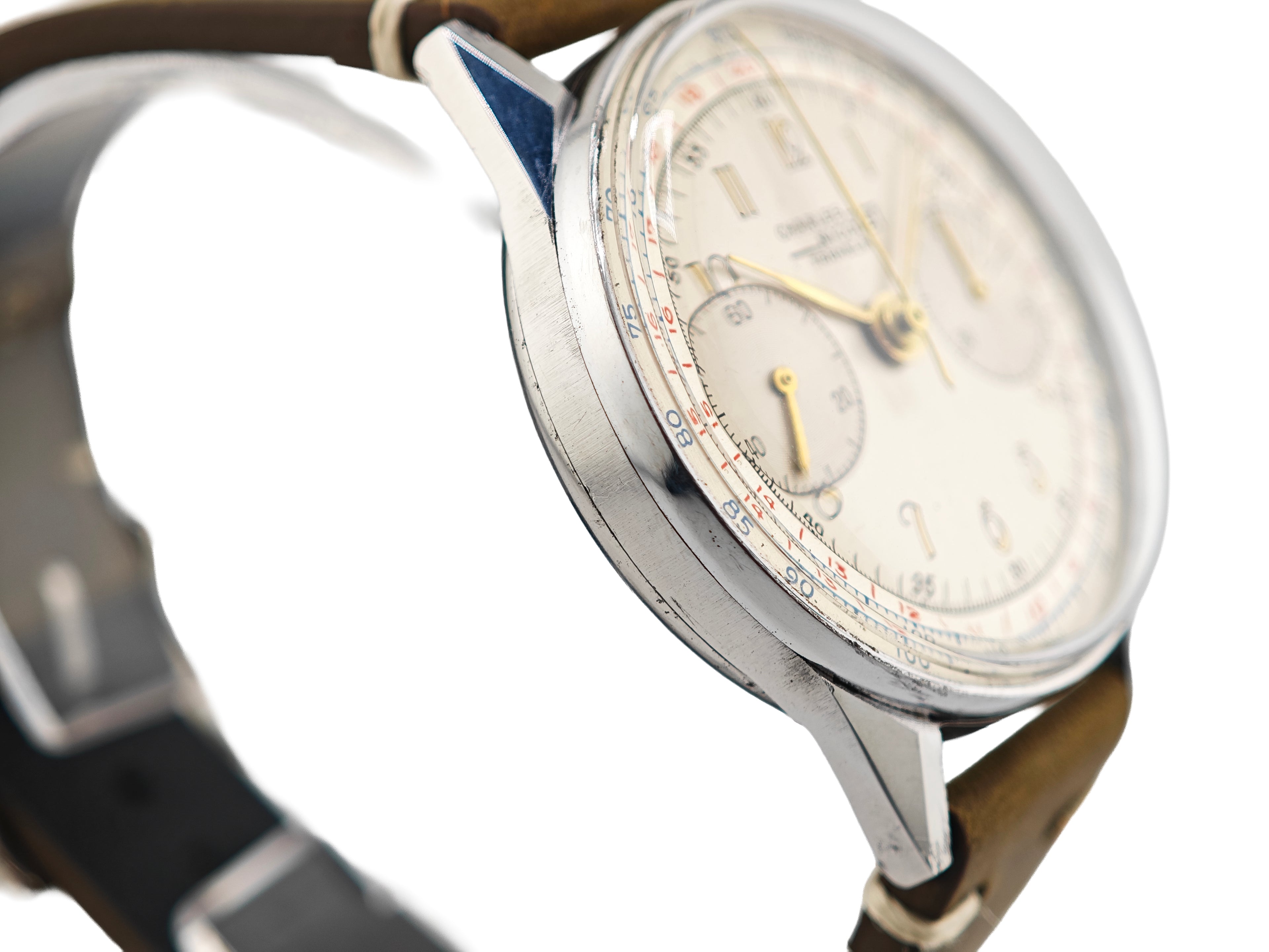 チャールス・ニコレット・トラメラン クロノグラフ Ref.144 Cal.Landeron 39 / Charles Nicolet Tramelan Chronograph