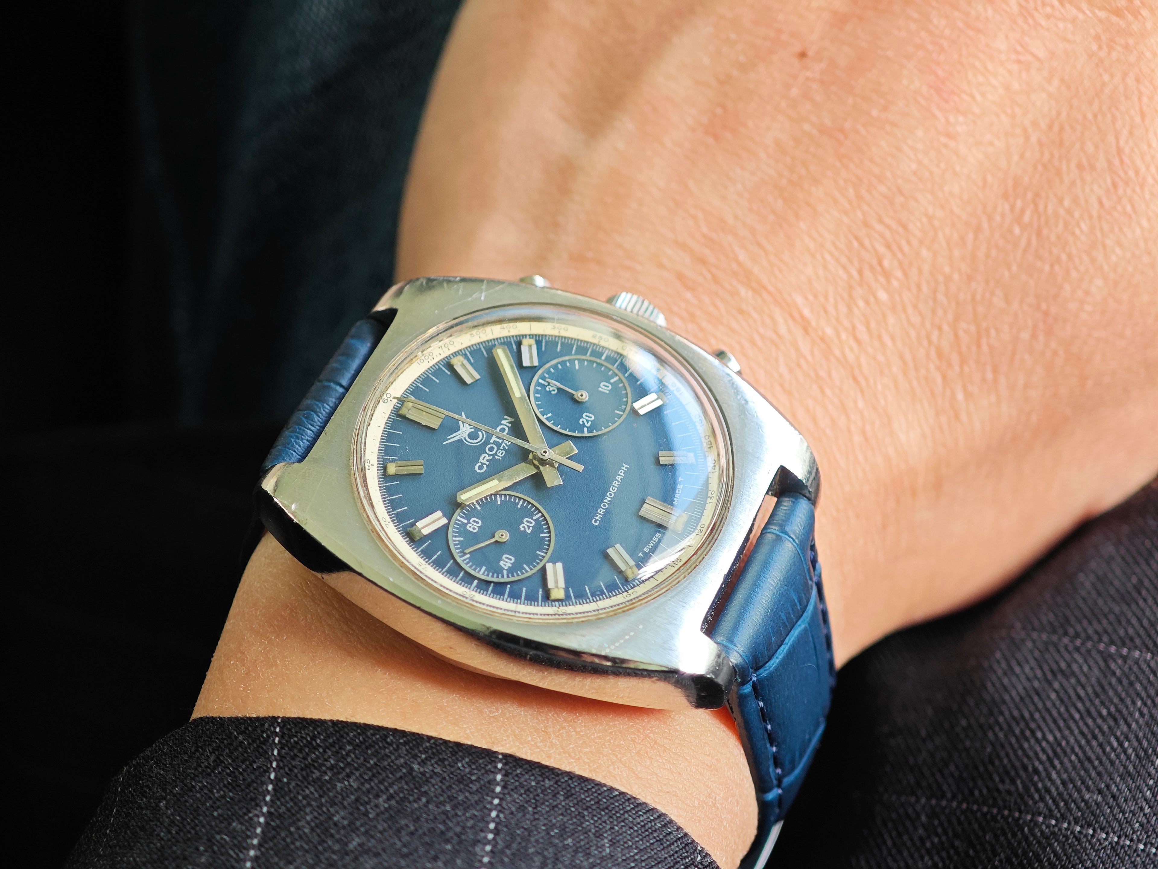 クロトン(ニバダ) クロノグラフ Ref.109B / CROTON(NIVADA) Chronograph 70&