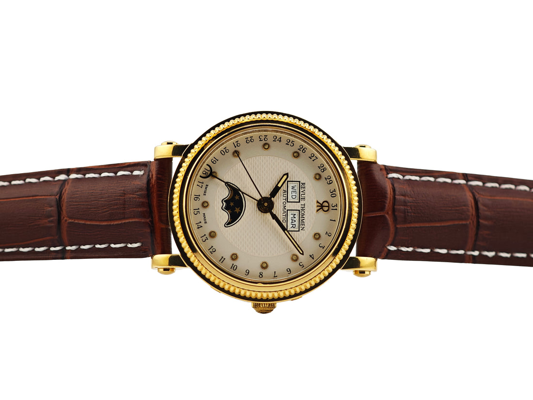 レビュートーメン トリプルカレンダー ムーンフェイズ / Revue Thommen Triple Date Moonphase 90&