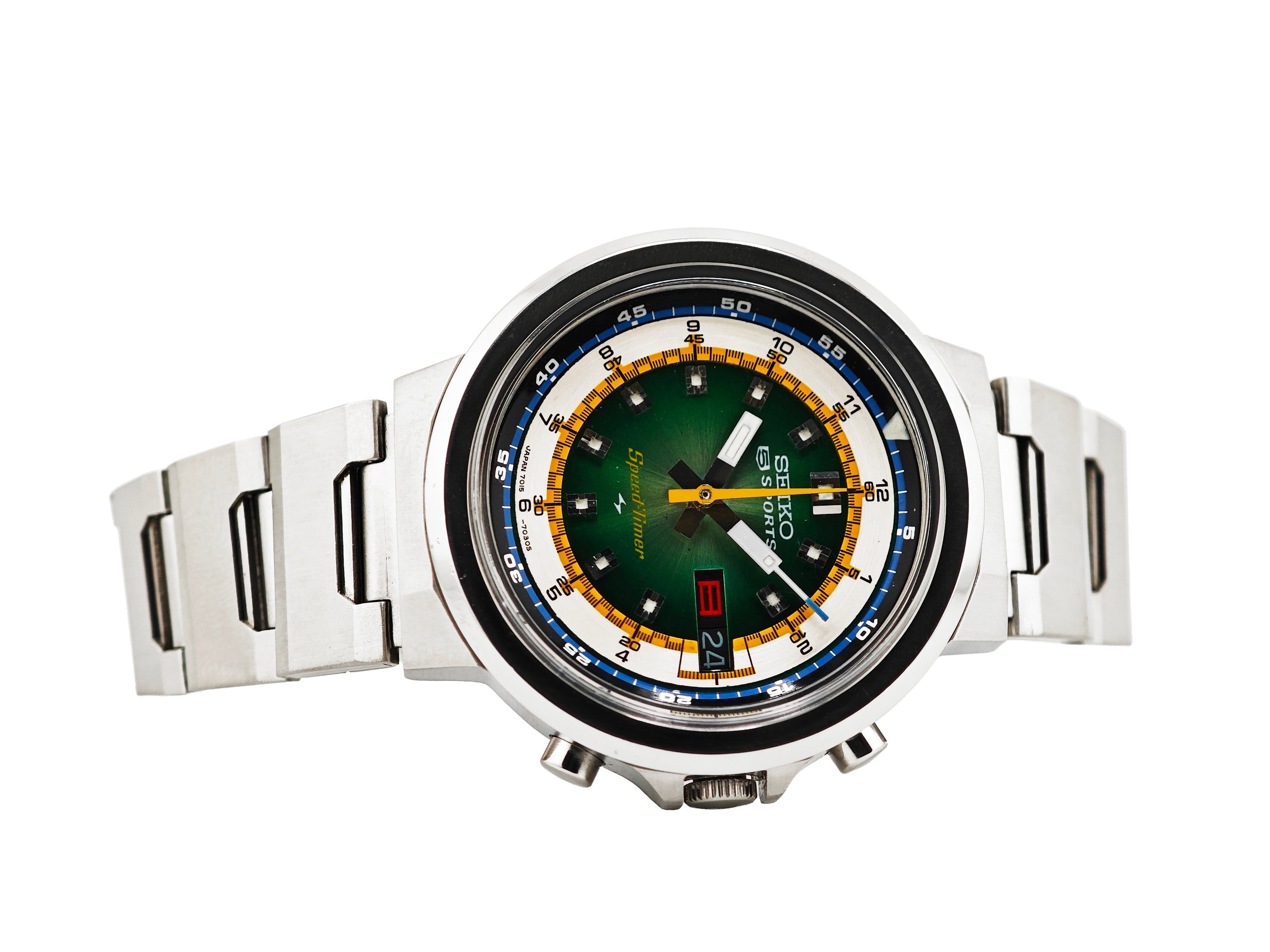 セイコー "ハルク" 5スポーツ スピードタイマー Ref.7015-7020 / SEIKO 5Sports Speed Timer HULK 1973&