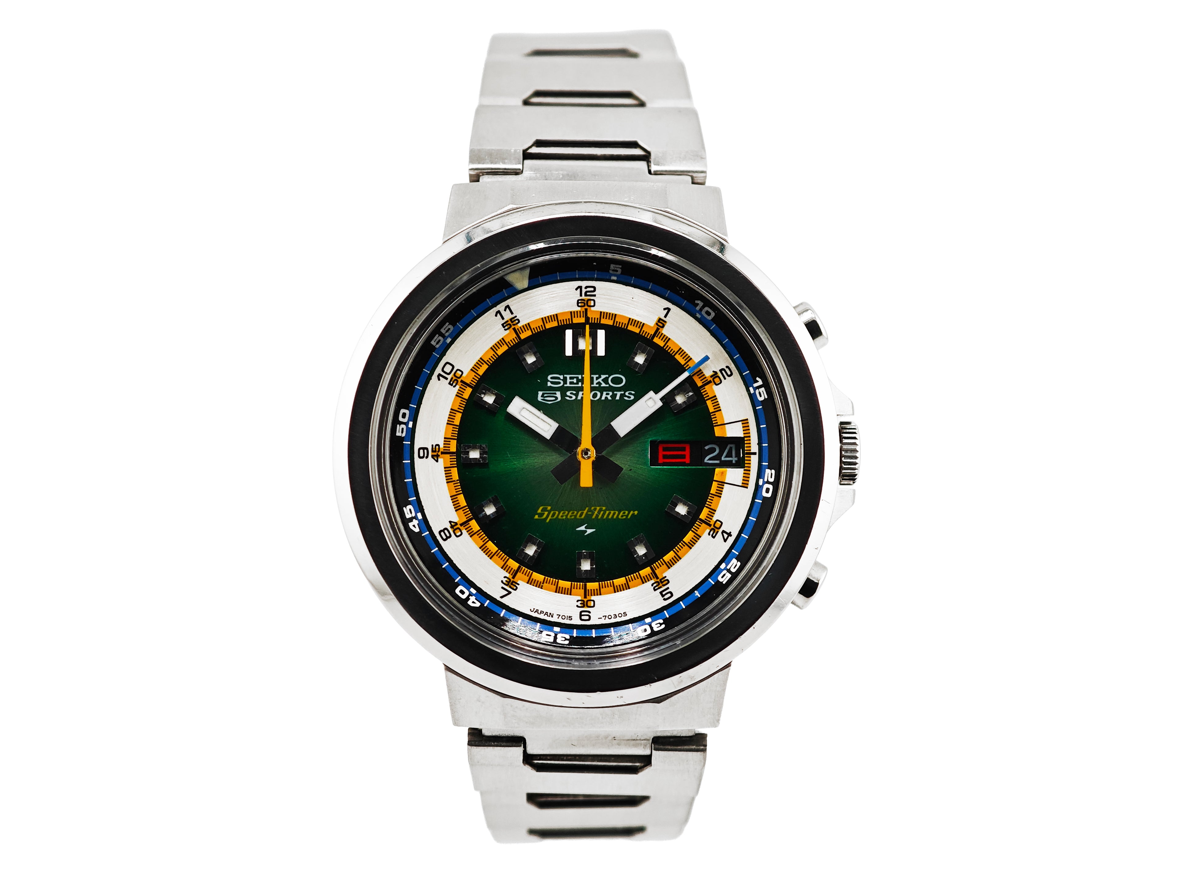 セイコー "ハルク" 5スポーツ スピードタイマー Ref.7015-7020 / SEIKO 5Sports Speed Timer HULK 1973&