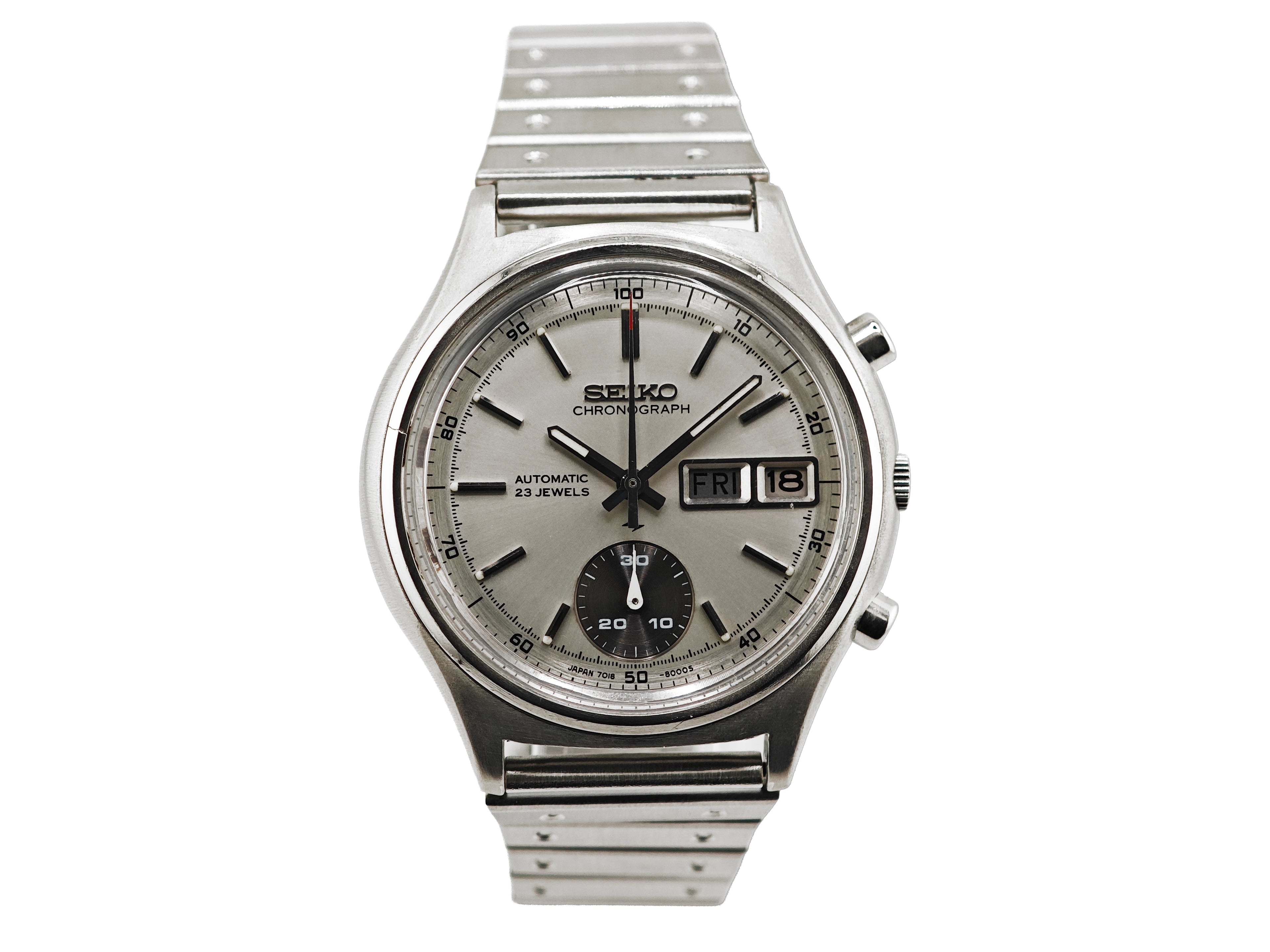 セイコー フライバッククロノ Ref.7018-8000 / SEIKO Flyback One Eyed Panda 1971&