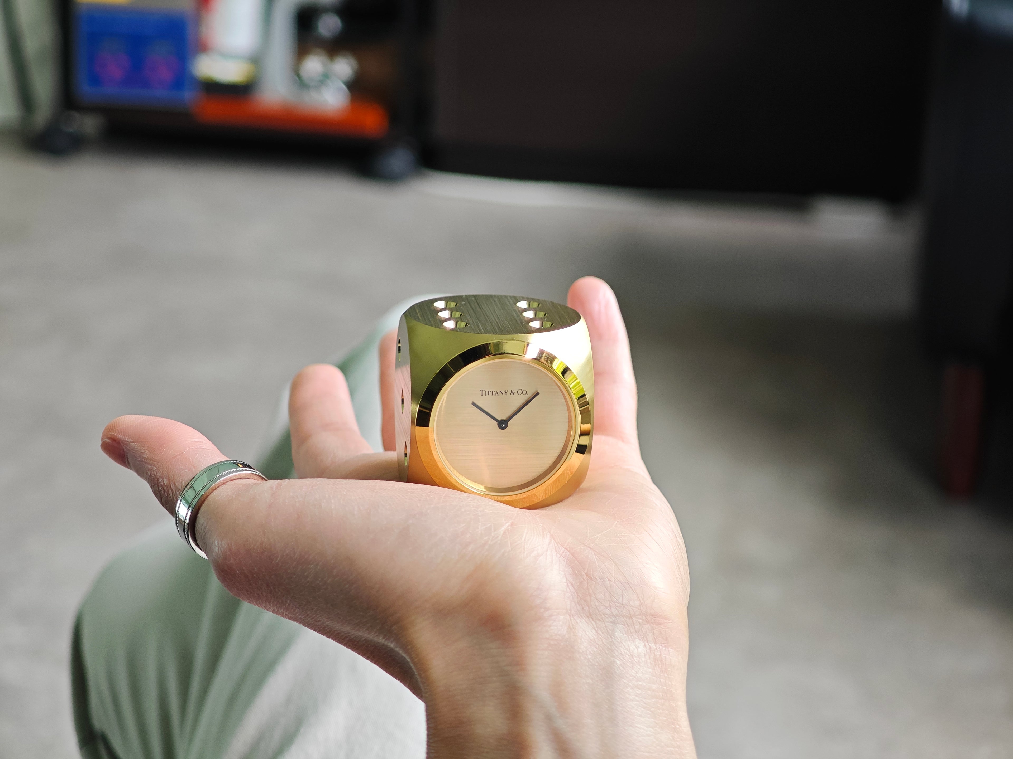 ティファニー ダイスクロック / TIFFANY & Co. Dice Clock 70&