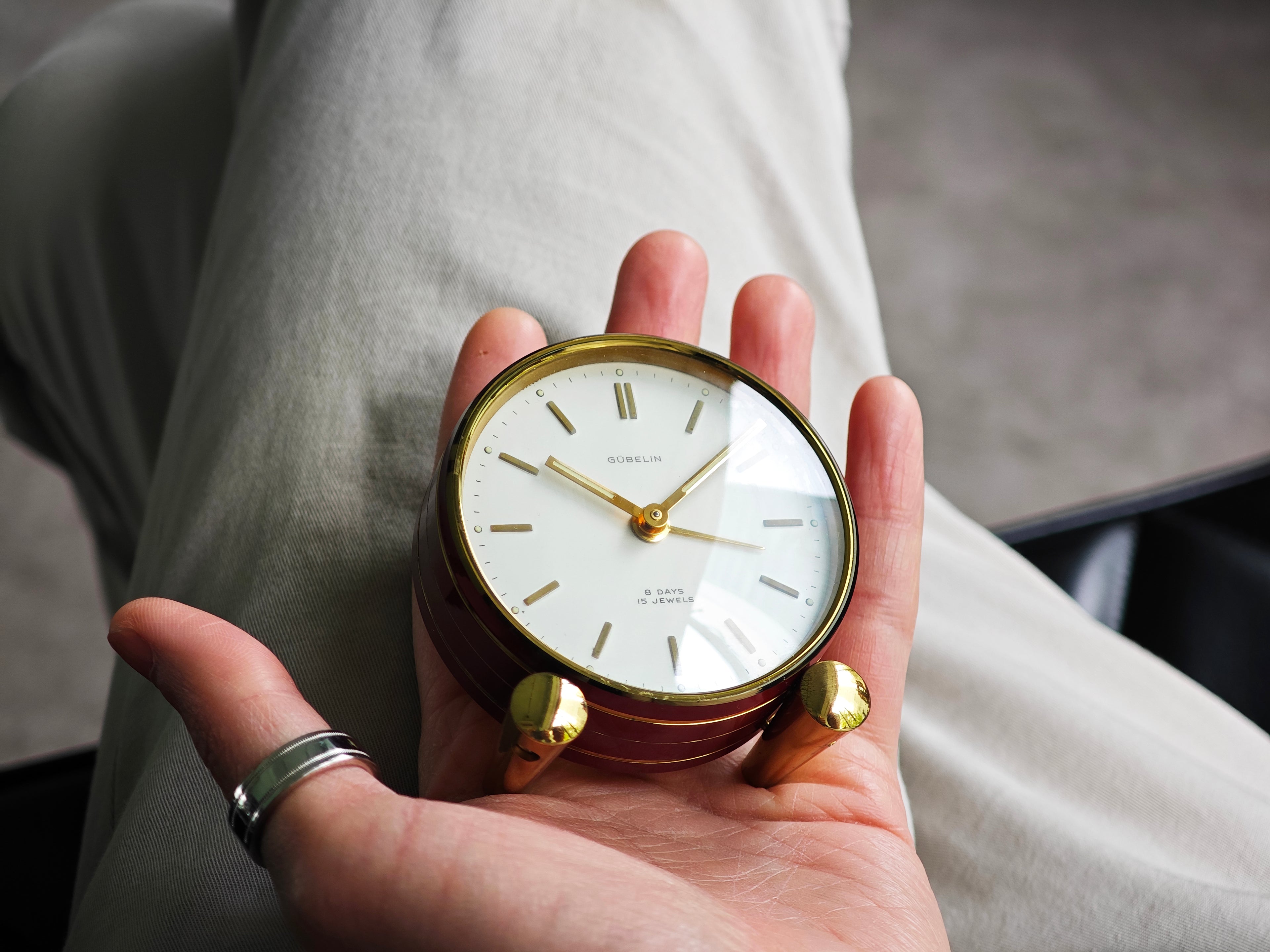 ギュブラン 8デイズ アラームクロック / GÜBELIN 8 DAYS ALARM CLOCK 50&