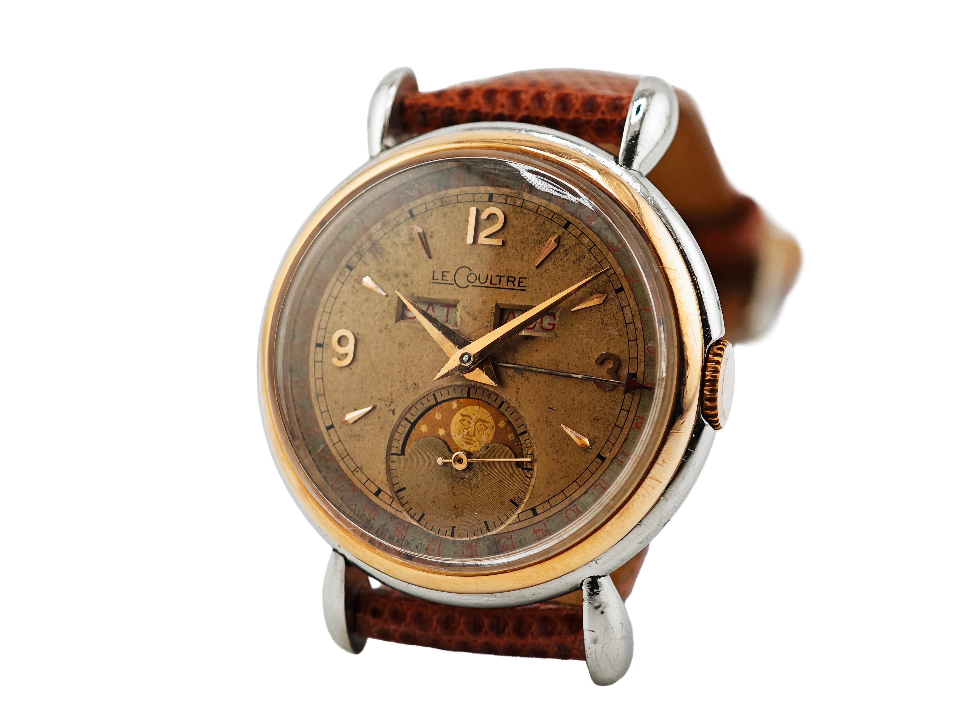 ルクルト トリプルカレンダー ムーンフェイズ Cal.494/1A / LeCoultre Triple Date Moonphase 40&